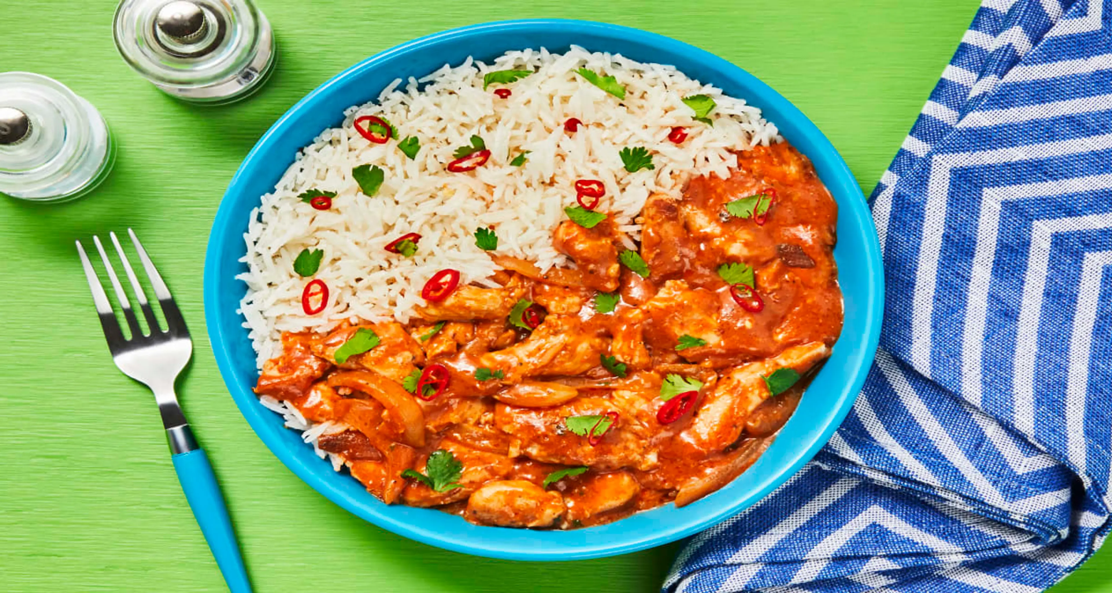 Chicken Tikka Masala over Basmati Rice