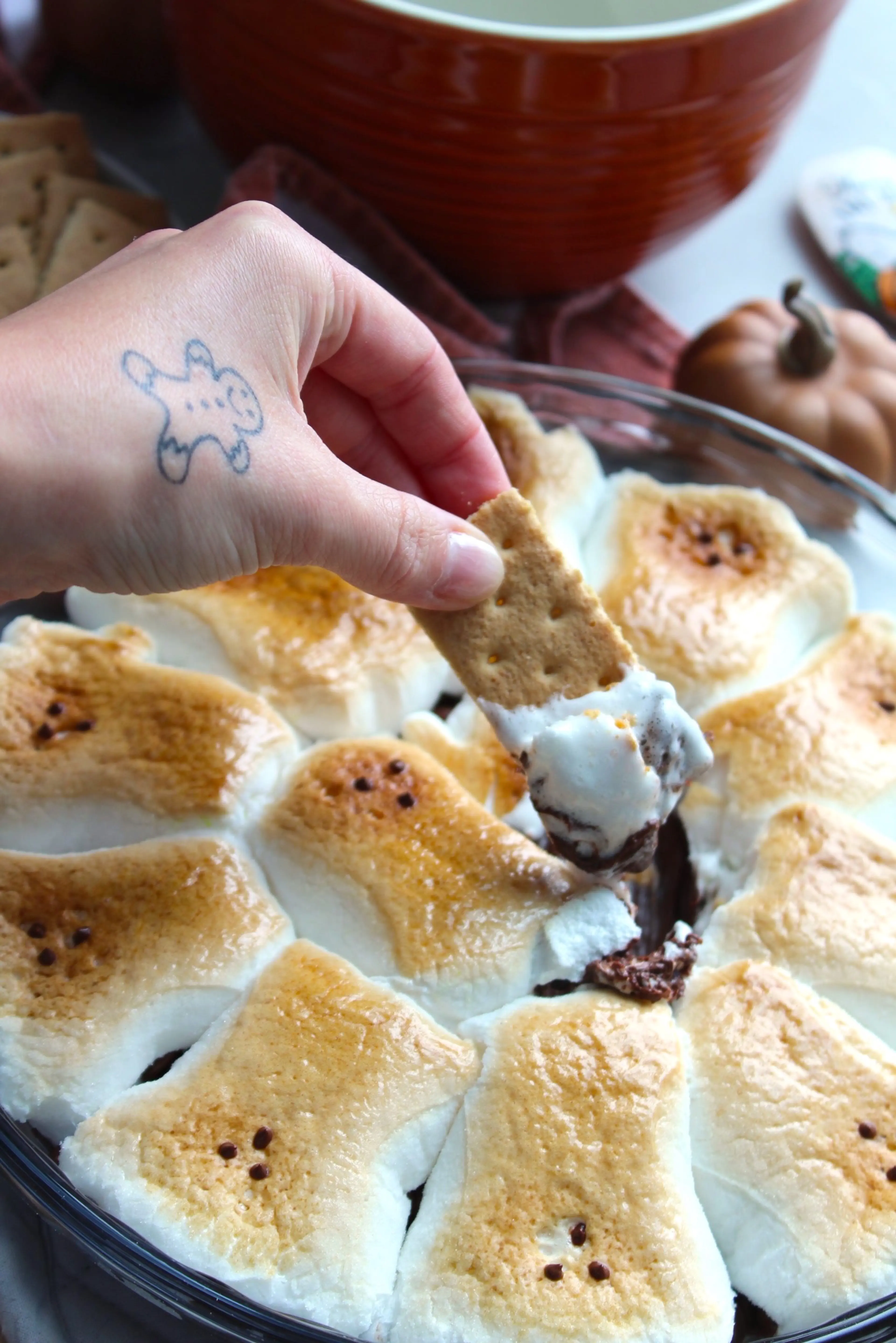 Halloween S'mores Dip