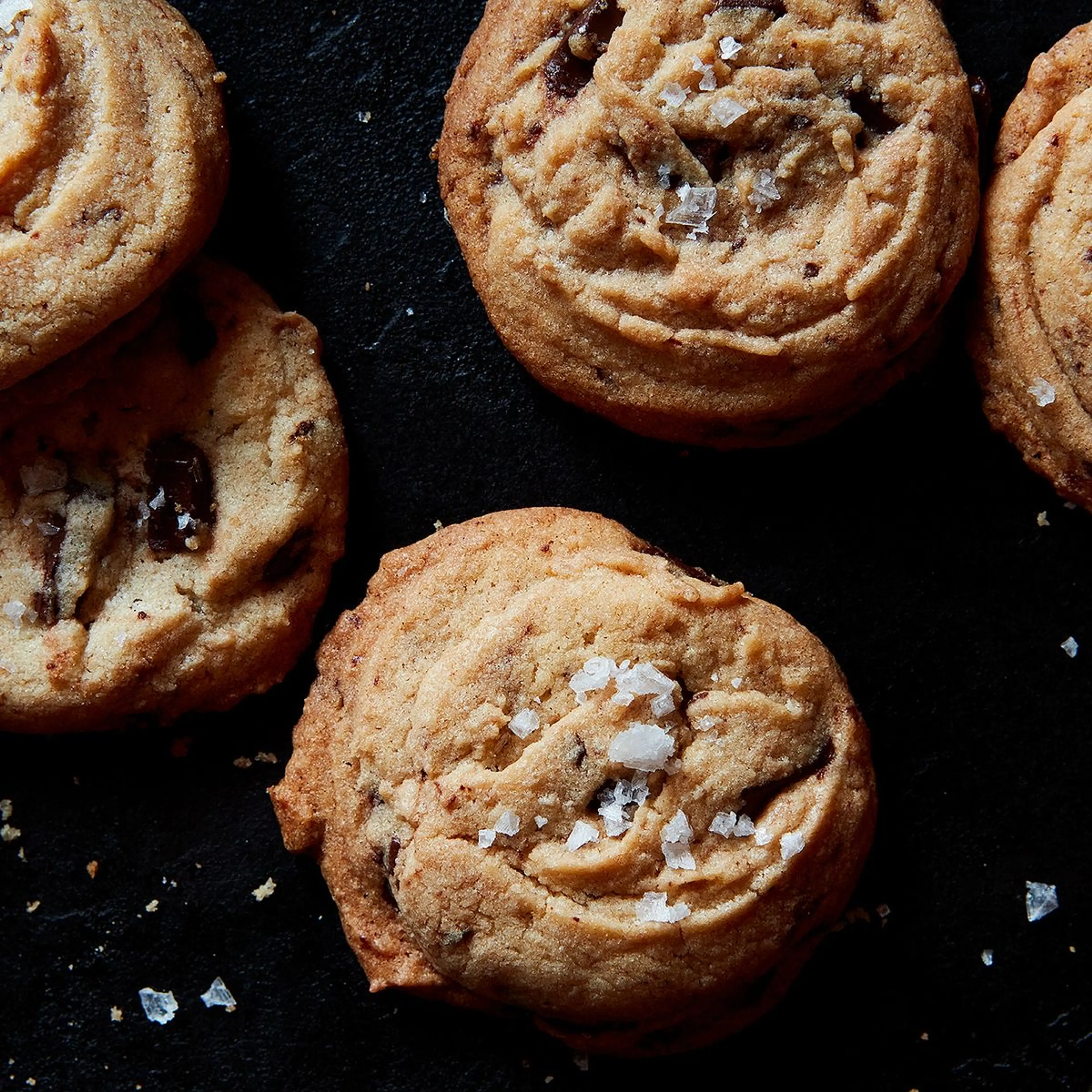 Danielle Oron’s Salted Tahini Chocolate Chip Cookies