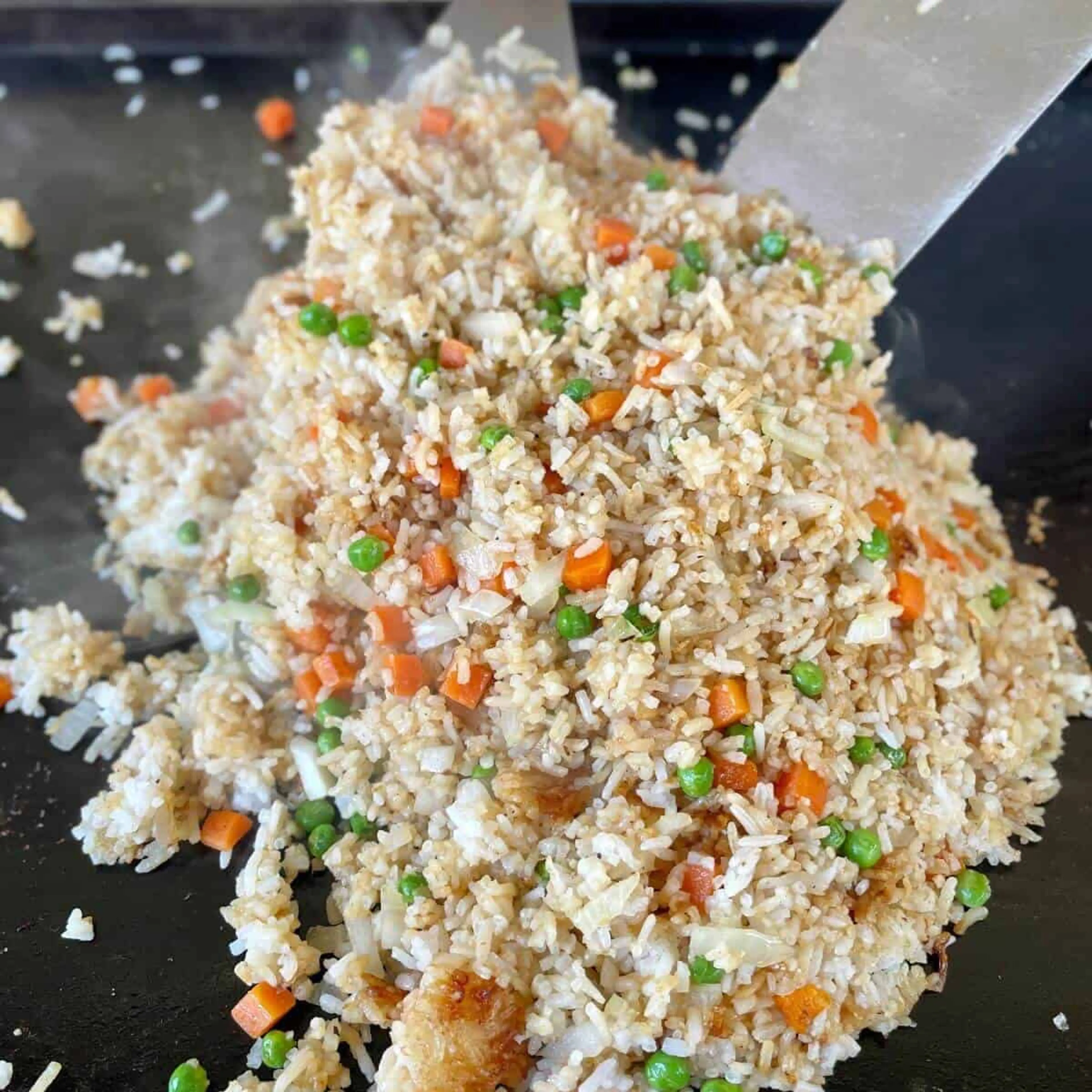 Fried Rice on the Blackstone Griddle