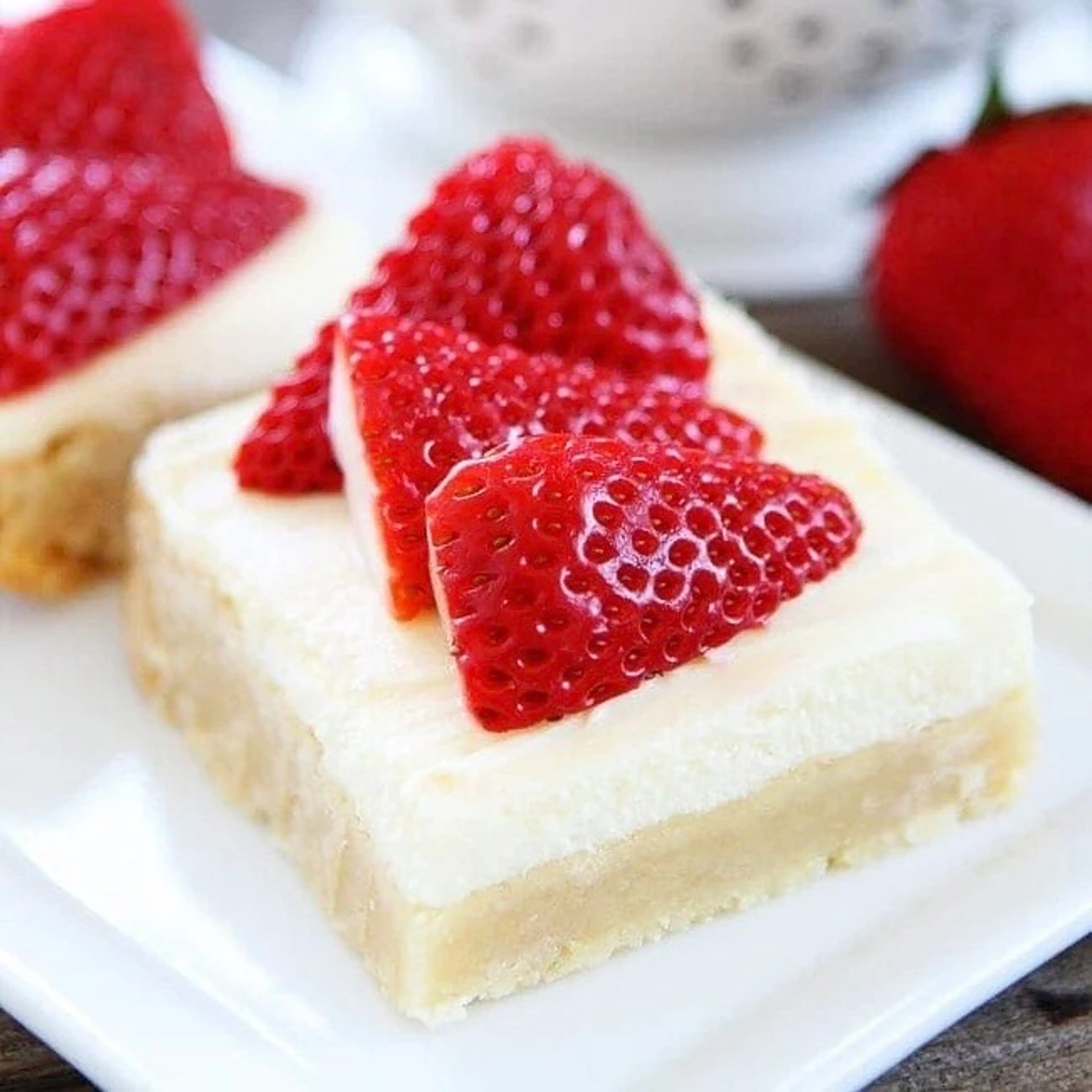 Strawberries and Cream Bars