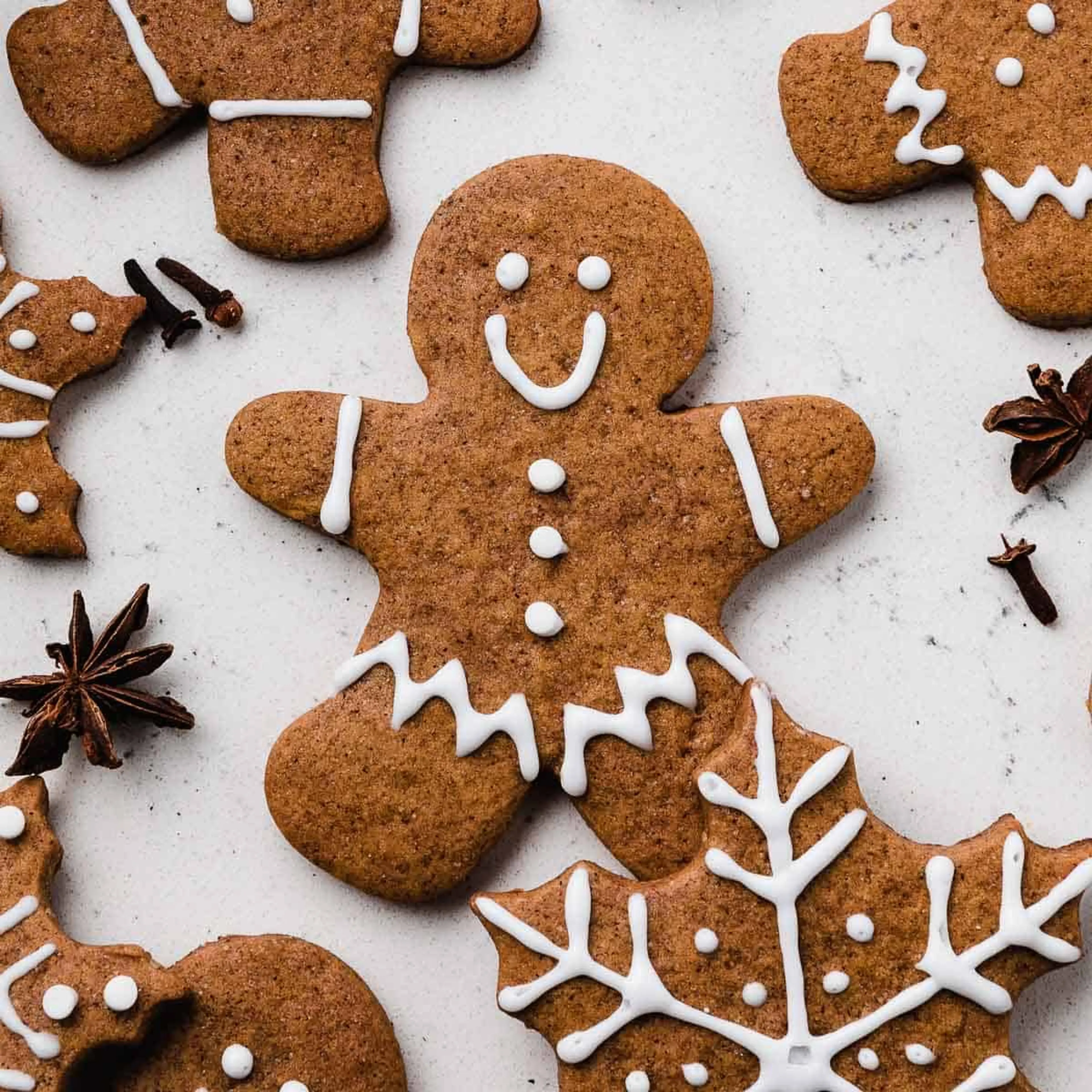 Sourdough Gingerbread Cookies