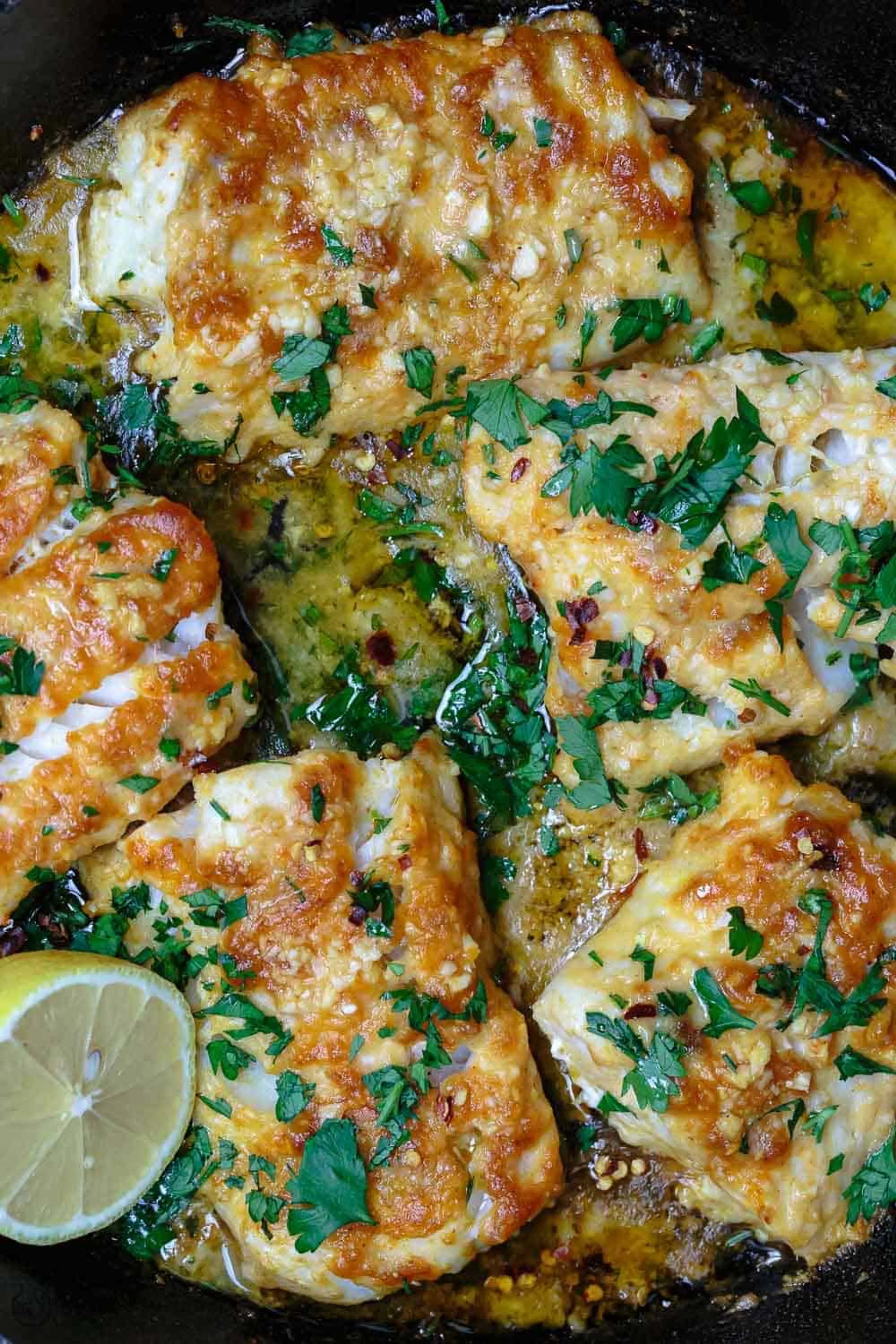 Baked Cod Recipe with Lemon and Garlic