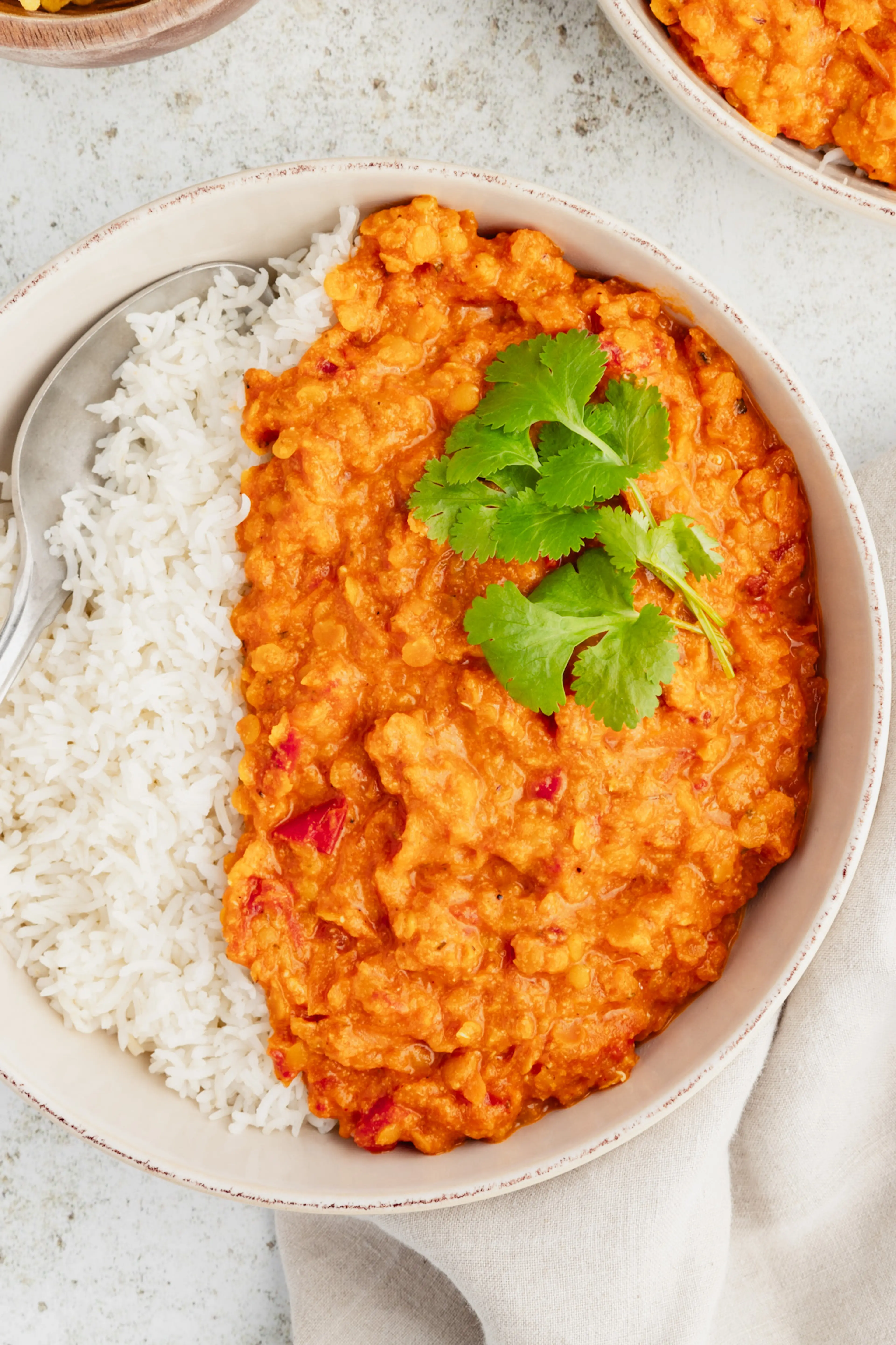 Cheesy Mexican Lentils