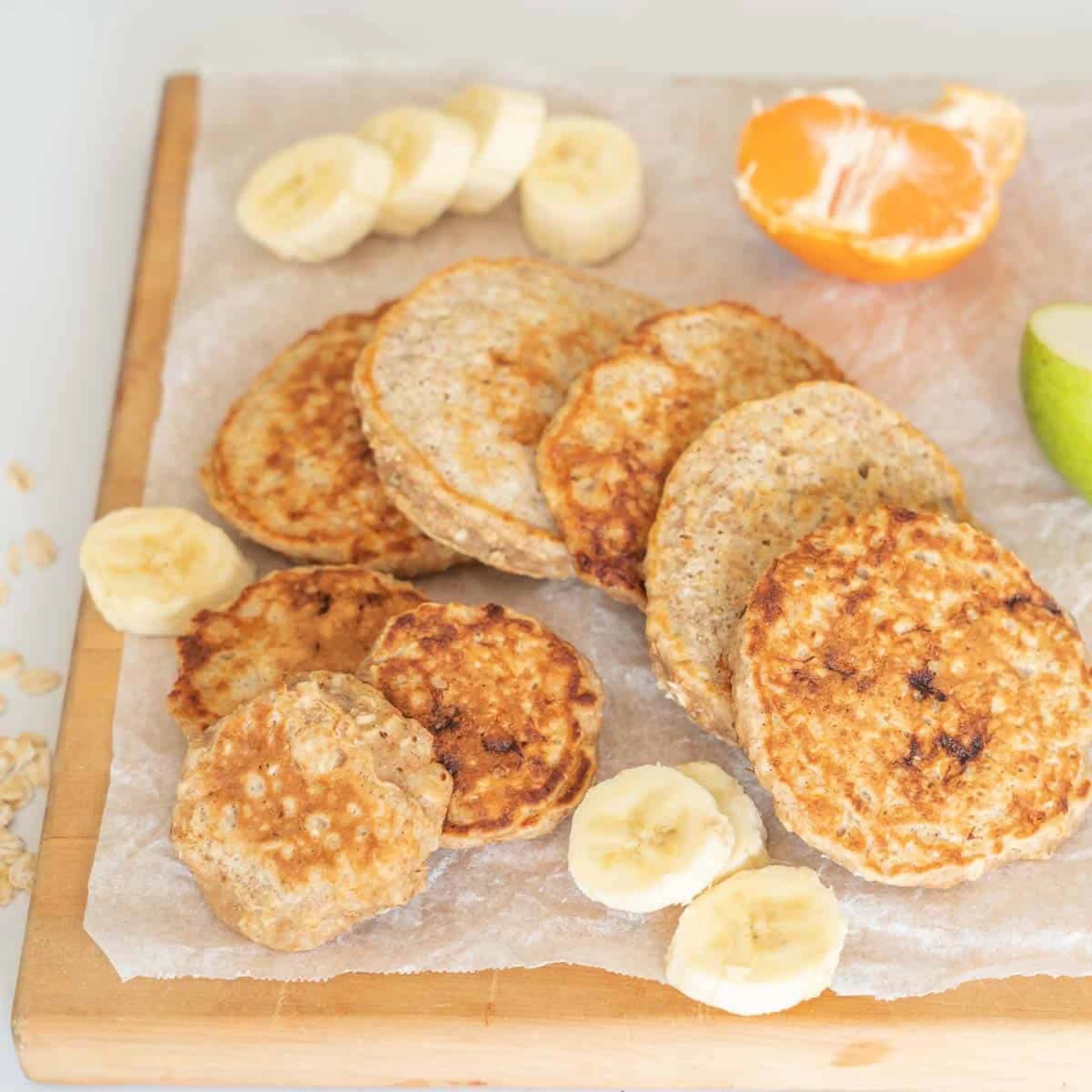 Banana Oat Pikelets