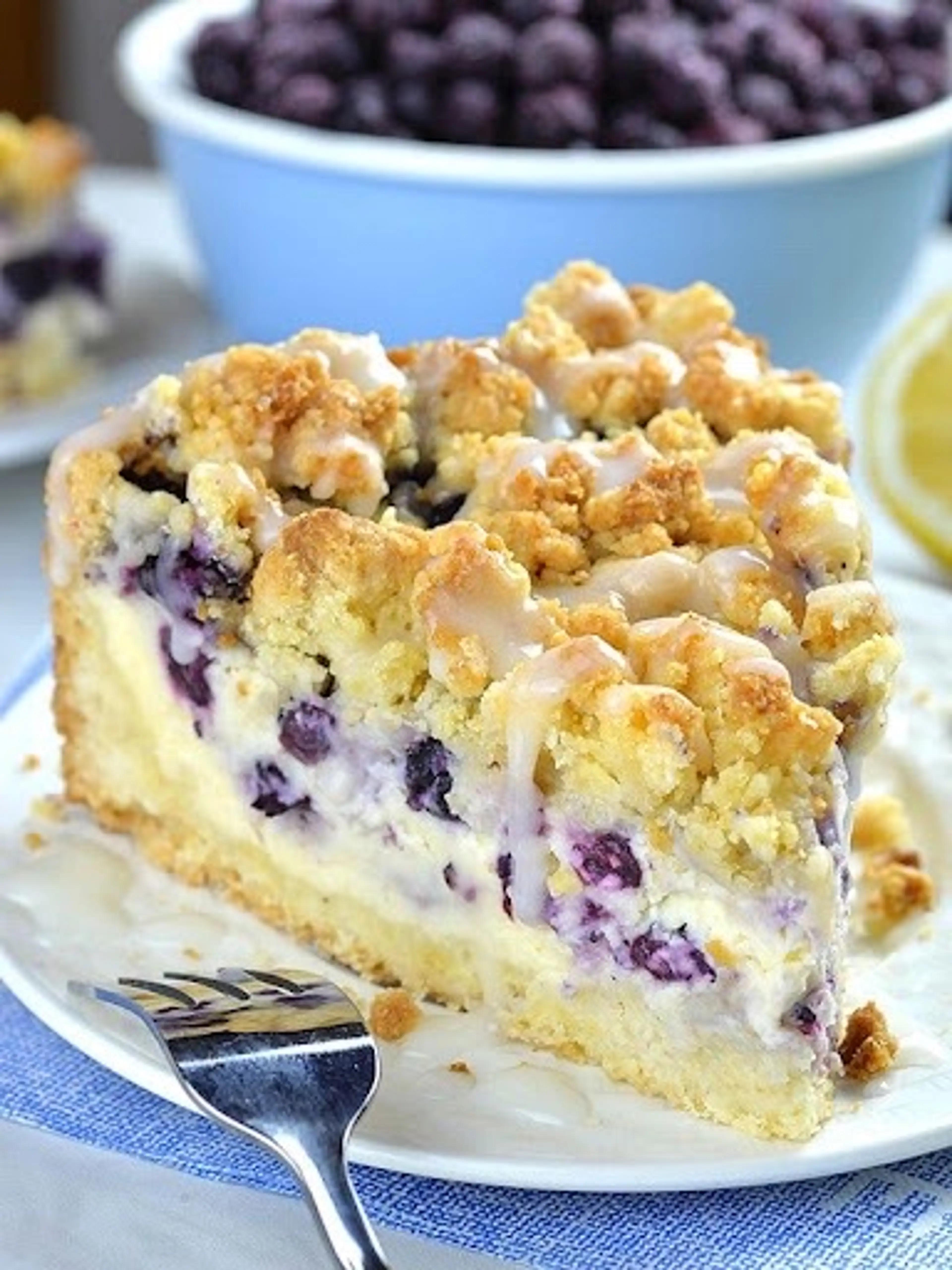 Blueberry Cheesecake Crumb Cake