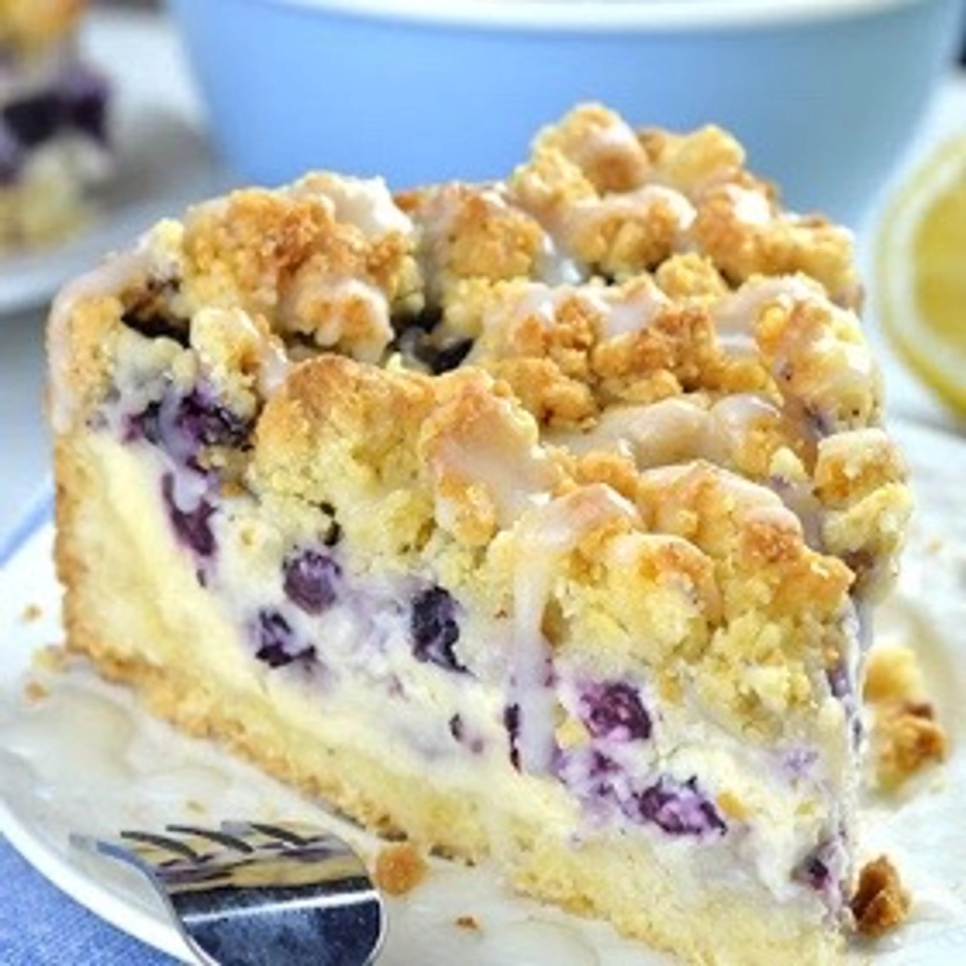 Blueberry Cheesecake Crumb Cake