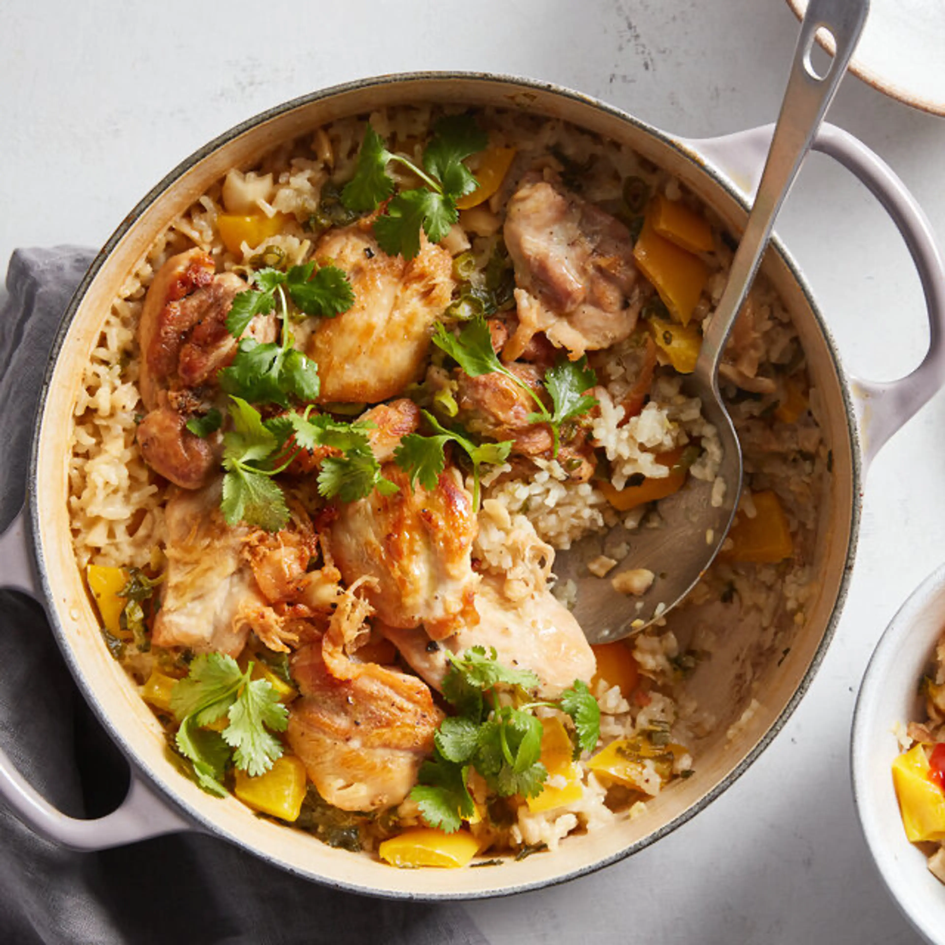 Sticky Coconut Chicken and Rice