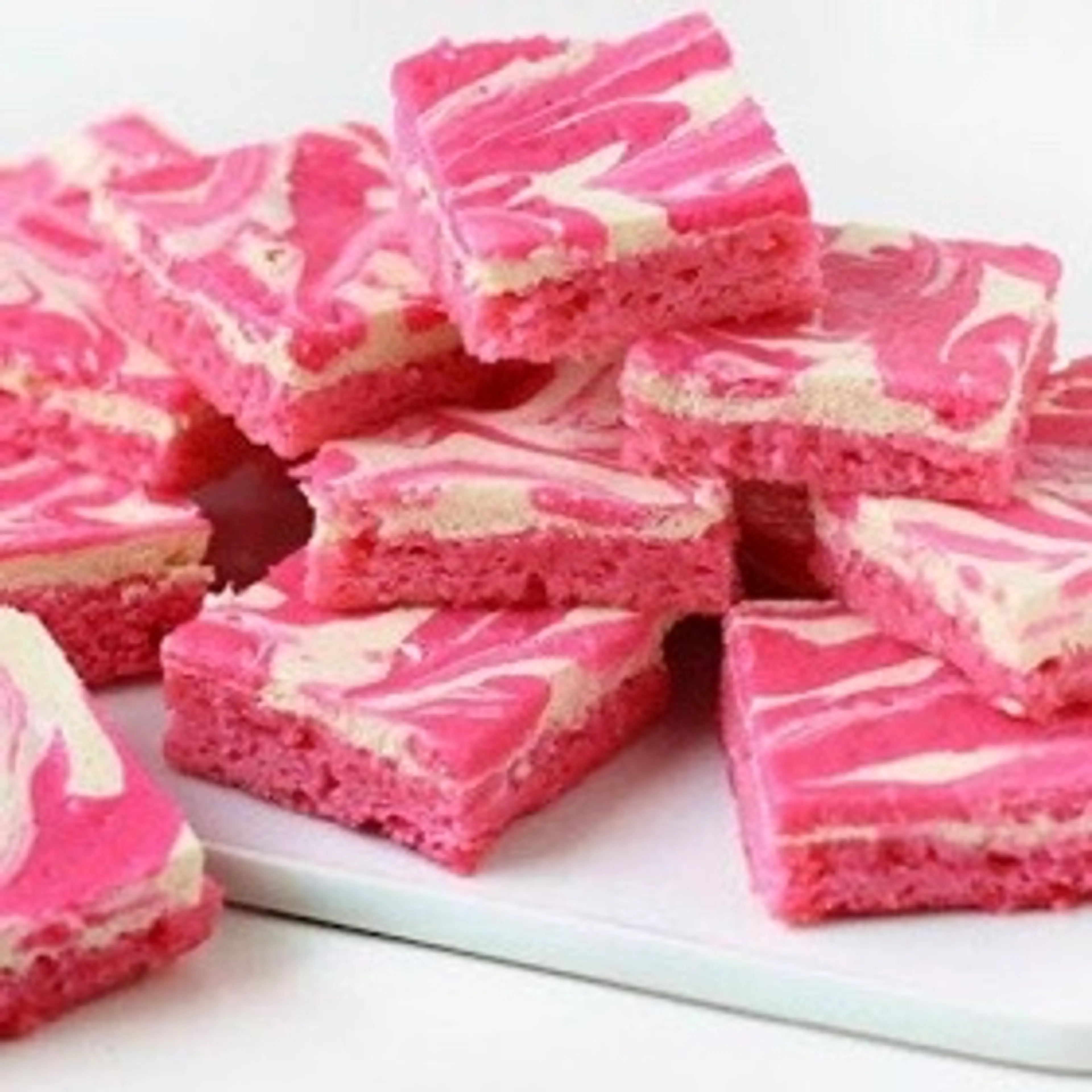 Pink Velvet Cheesecake Swirl Brownies Recipe - Tablespoon.co