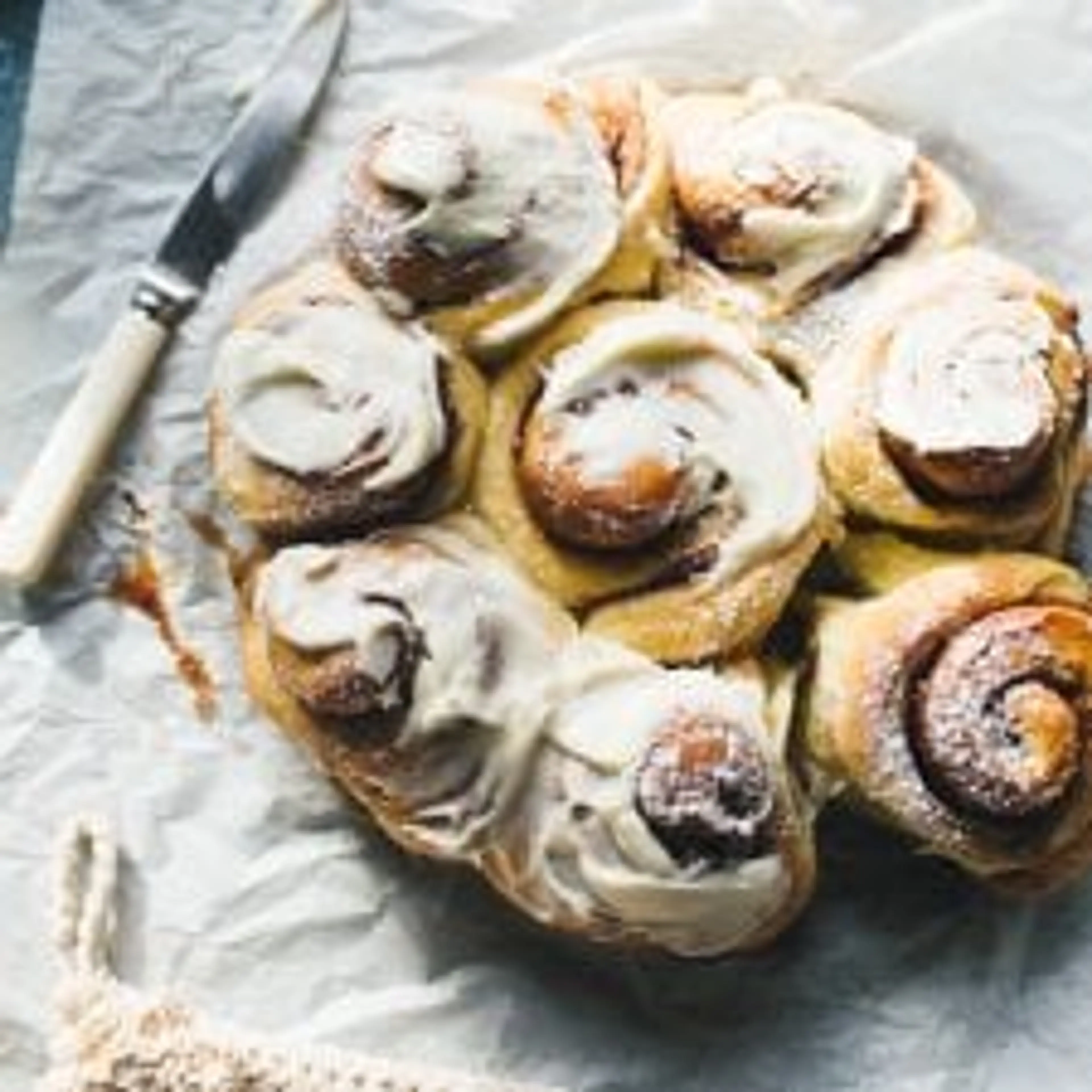 Soft Sourdough Cinnamon Rolls