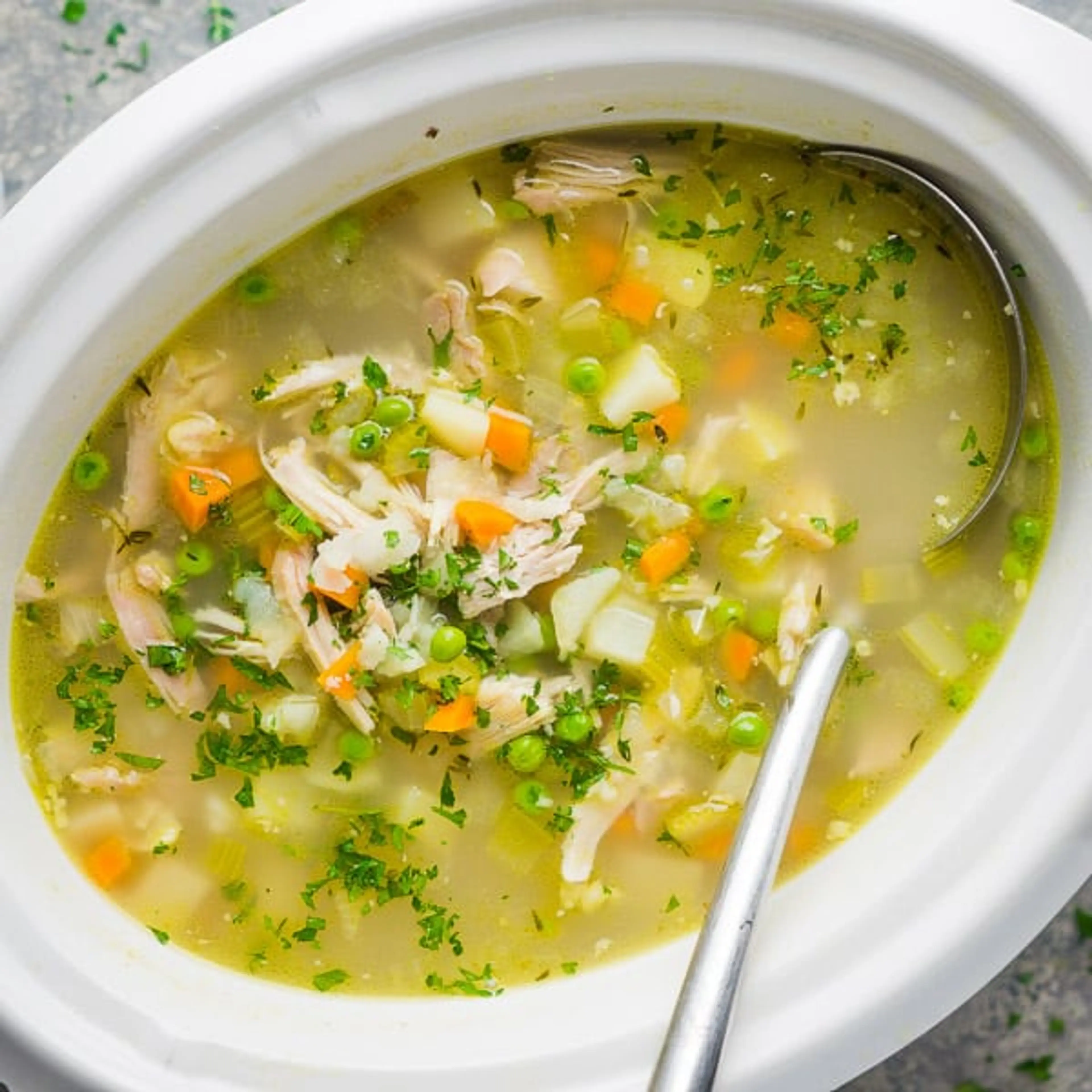 Crockpot Chicken Vegetable Soup