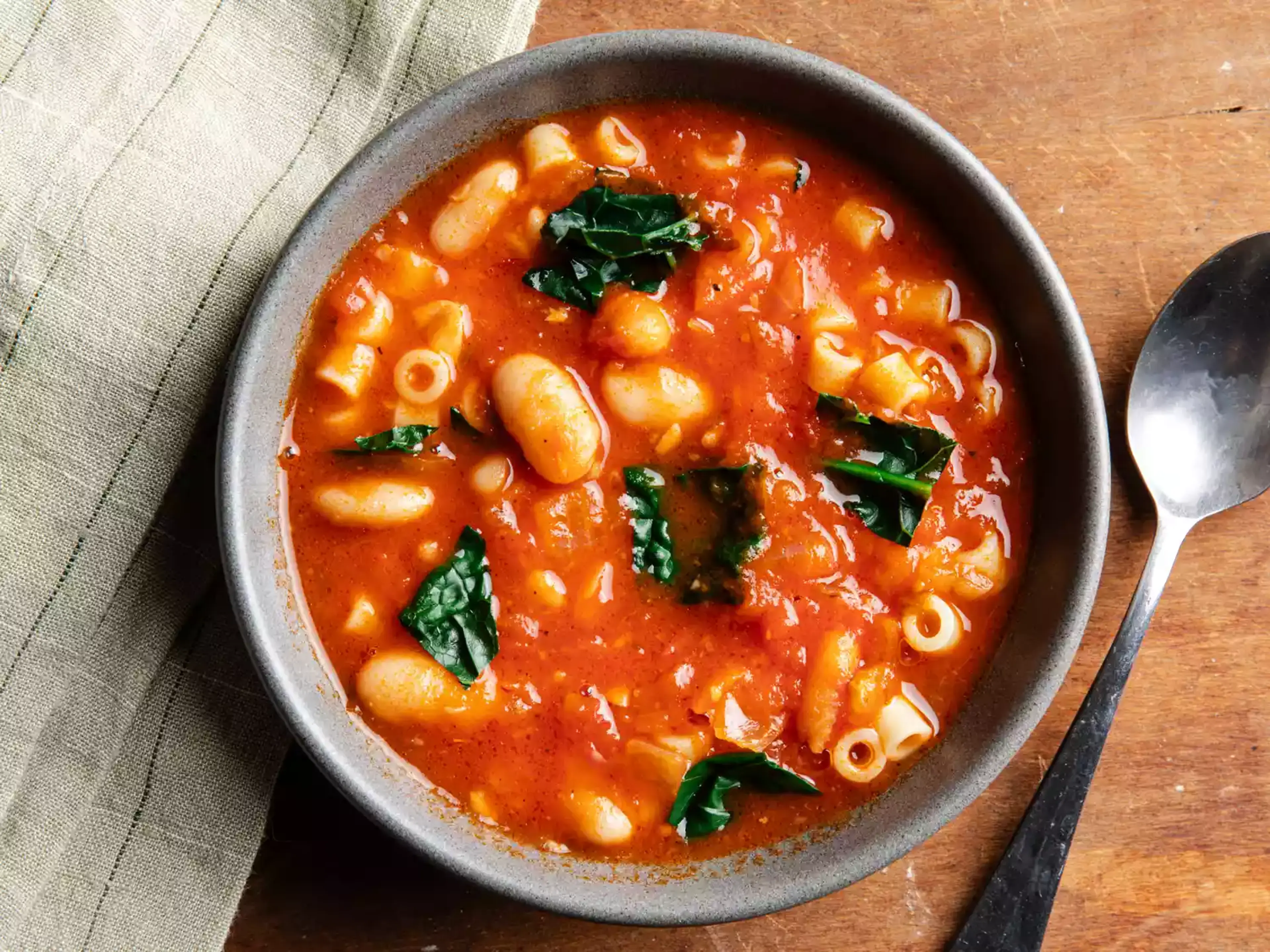 Stanley Tucci’s Pasta Fagioli