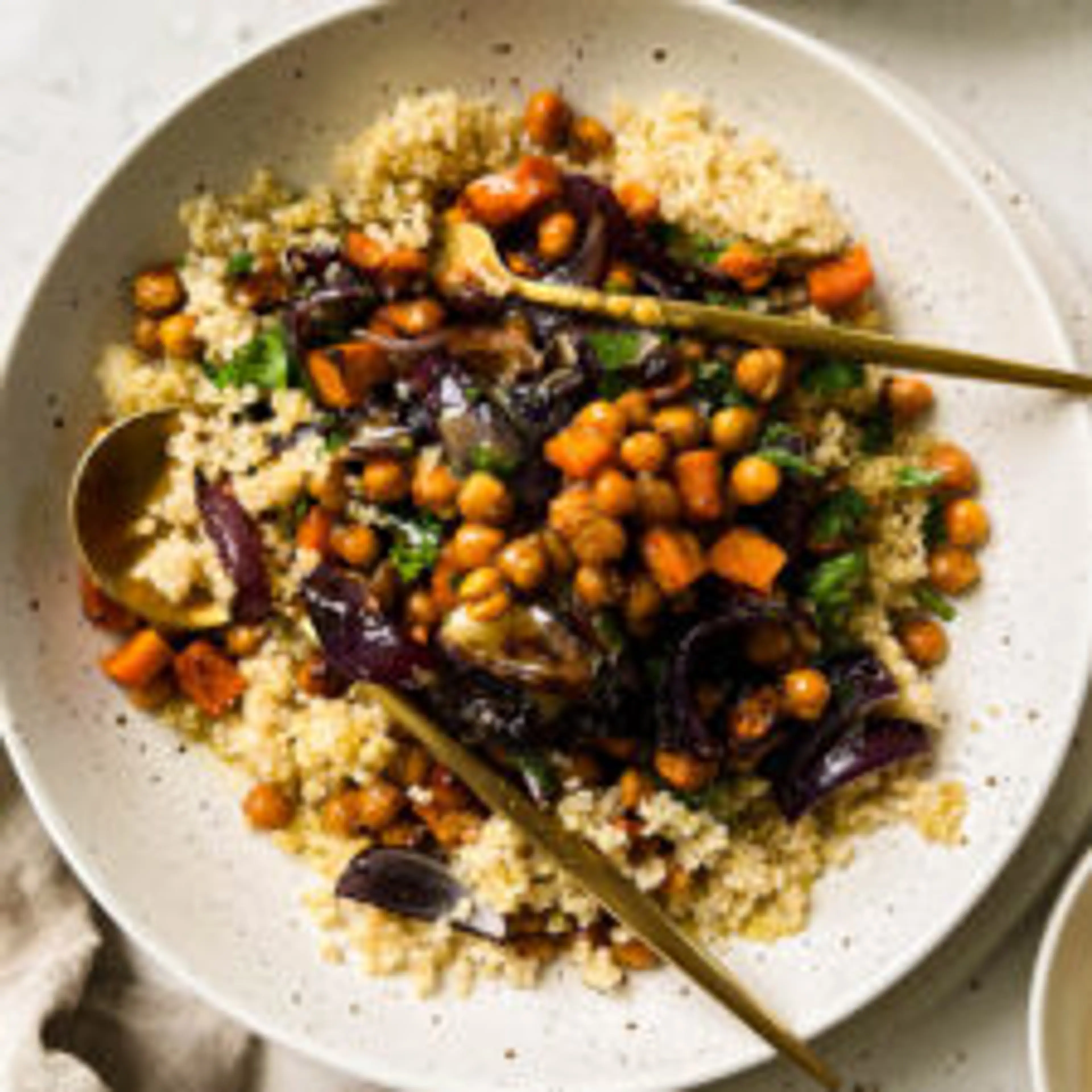 Baked Butternut Squash Salad