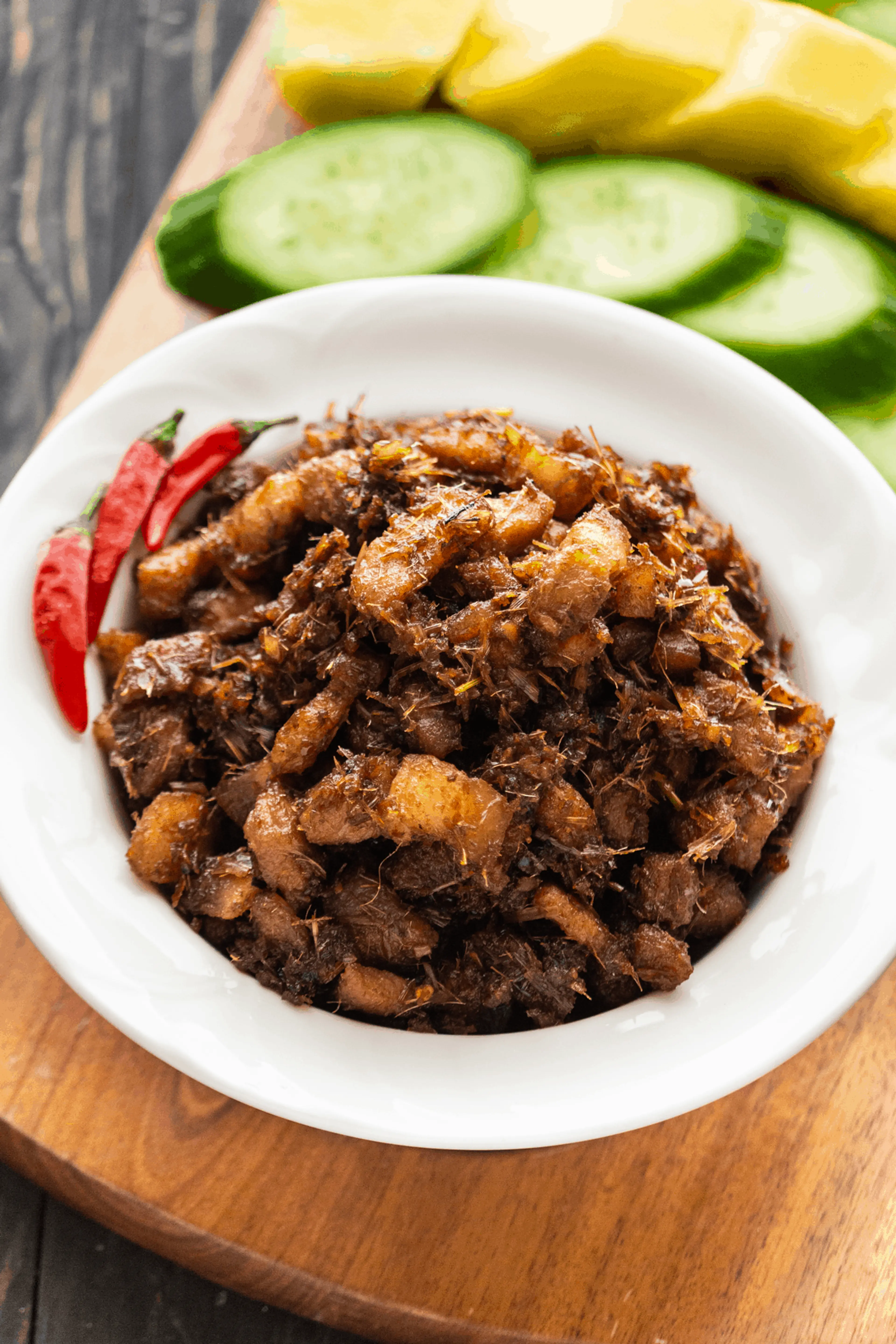 Thịt Kho Mắm Ruốc (Pork with Shrimp Paste)