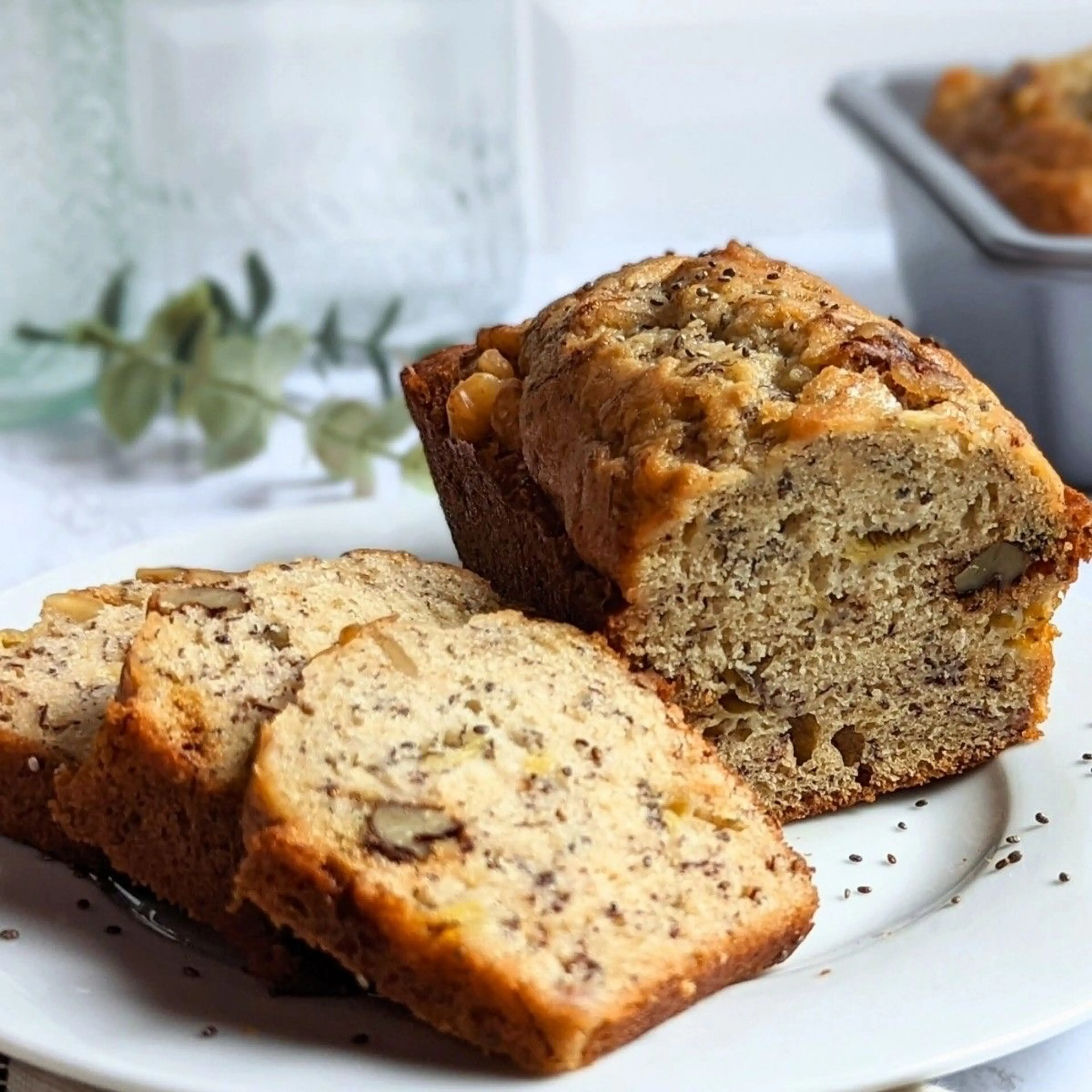 Banana Bread with Chia Seeds