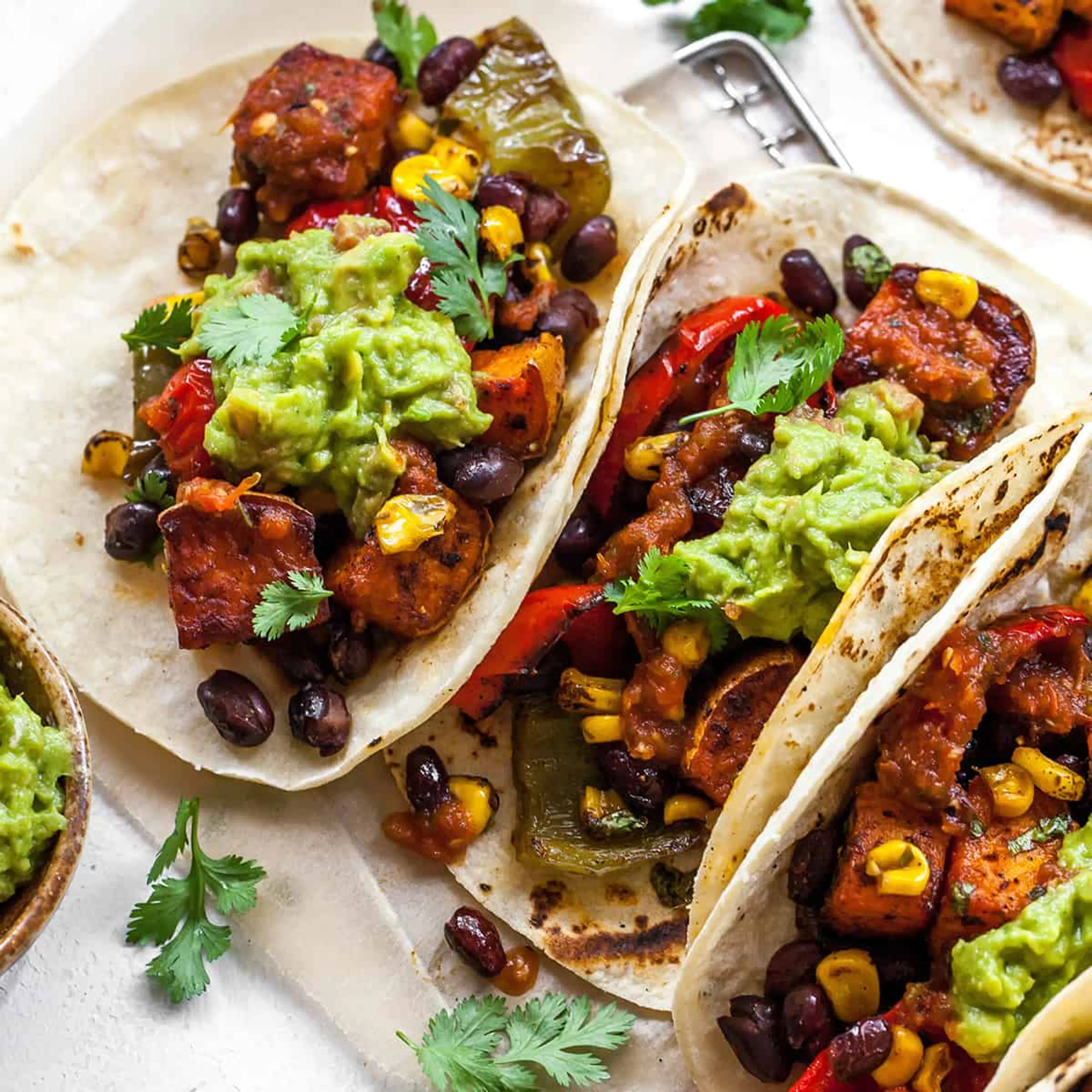 Black Bean Sweet Potato Tacos Recipe