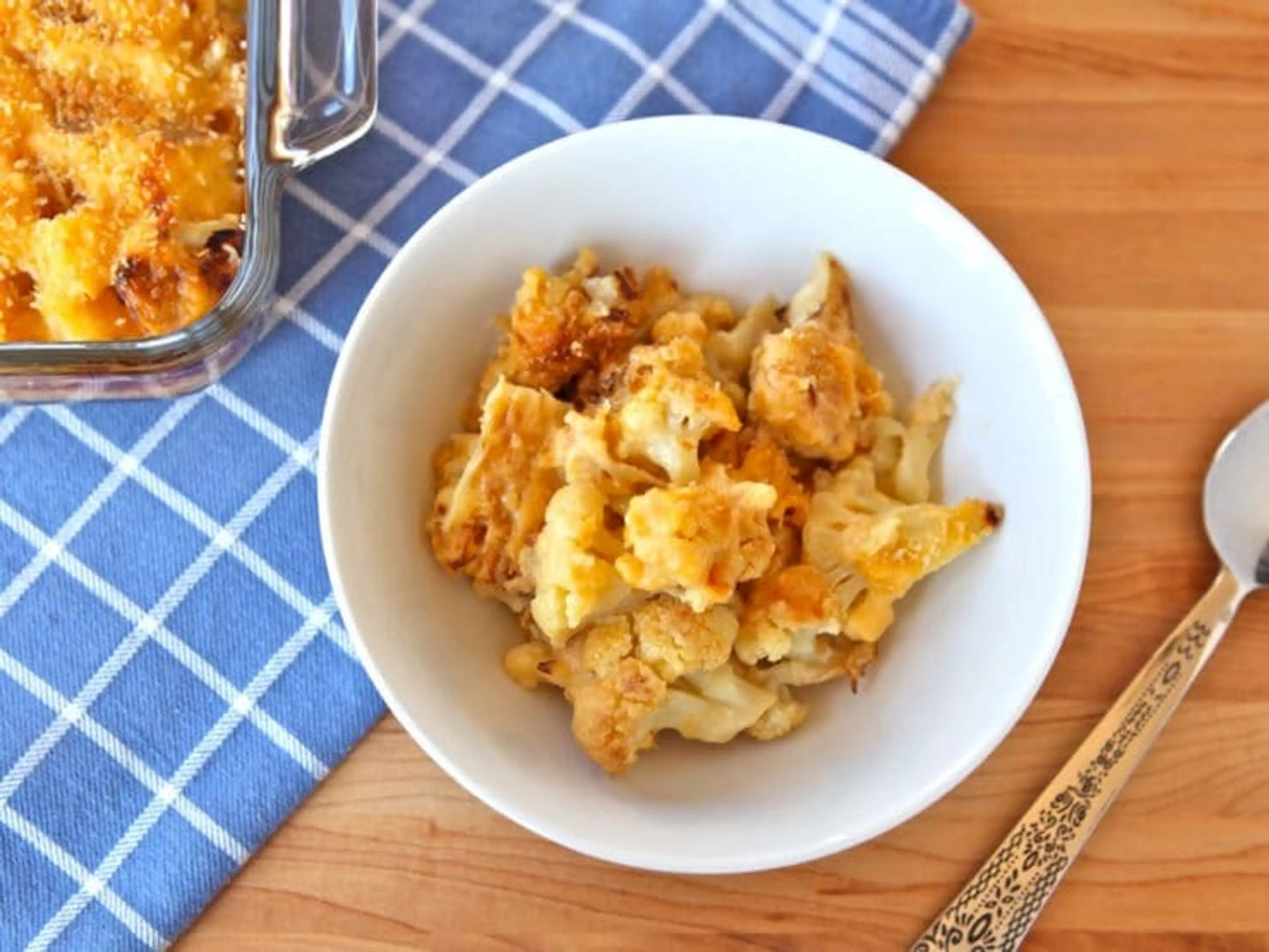 Roasted Cauliflower Gratin