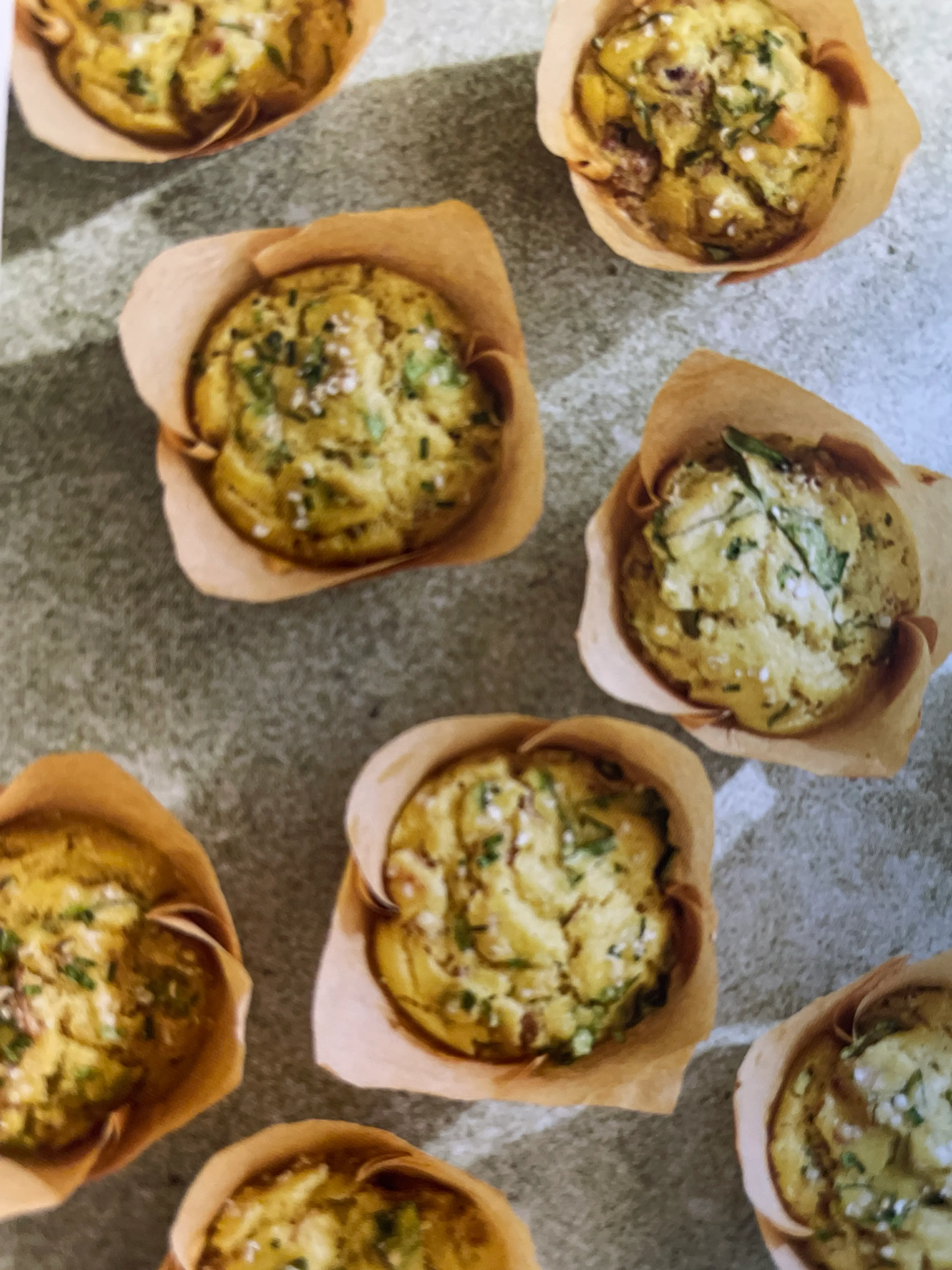 Savory Sausage-Chive Breaklast Muffins