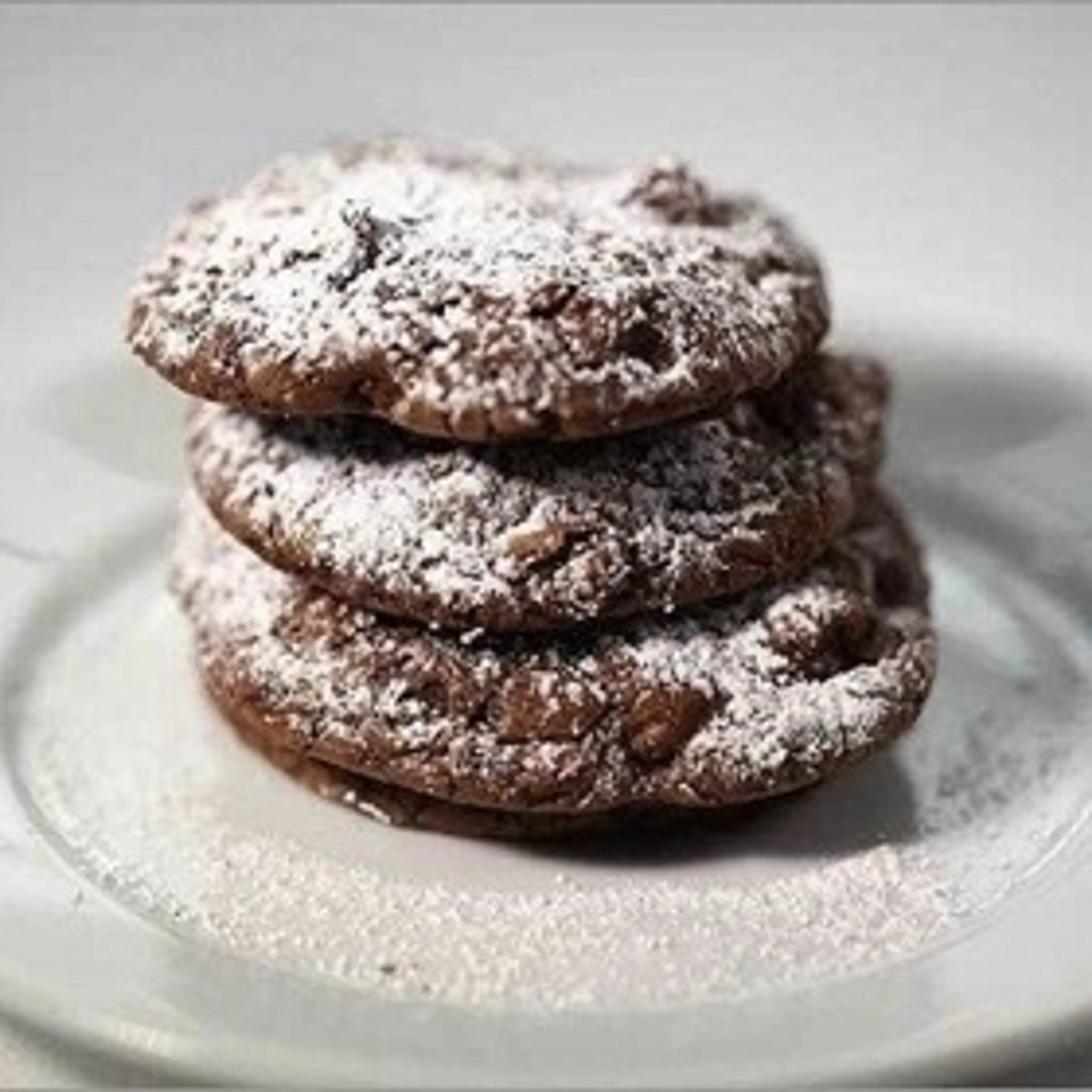 Bittersweet-Chocolate Brownie Cookies