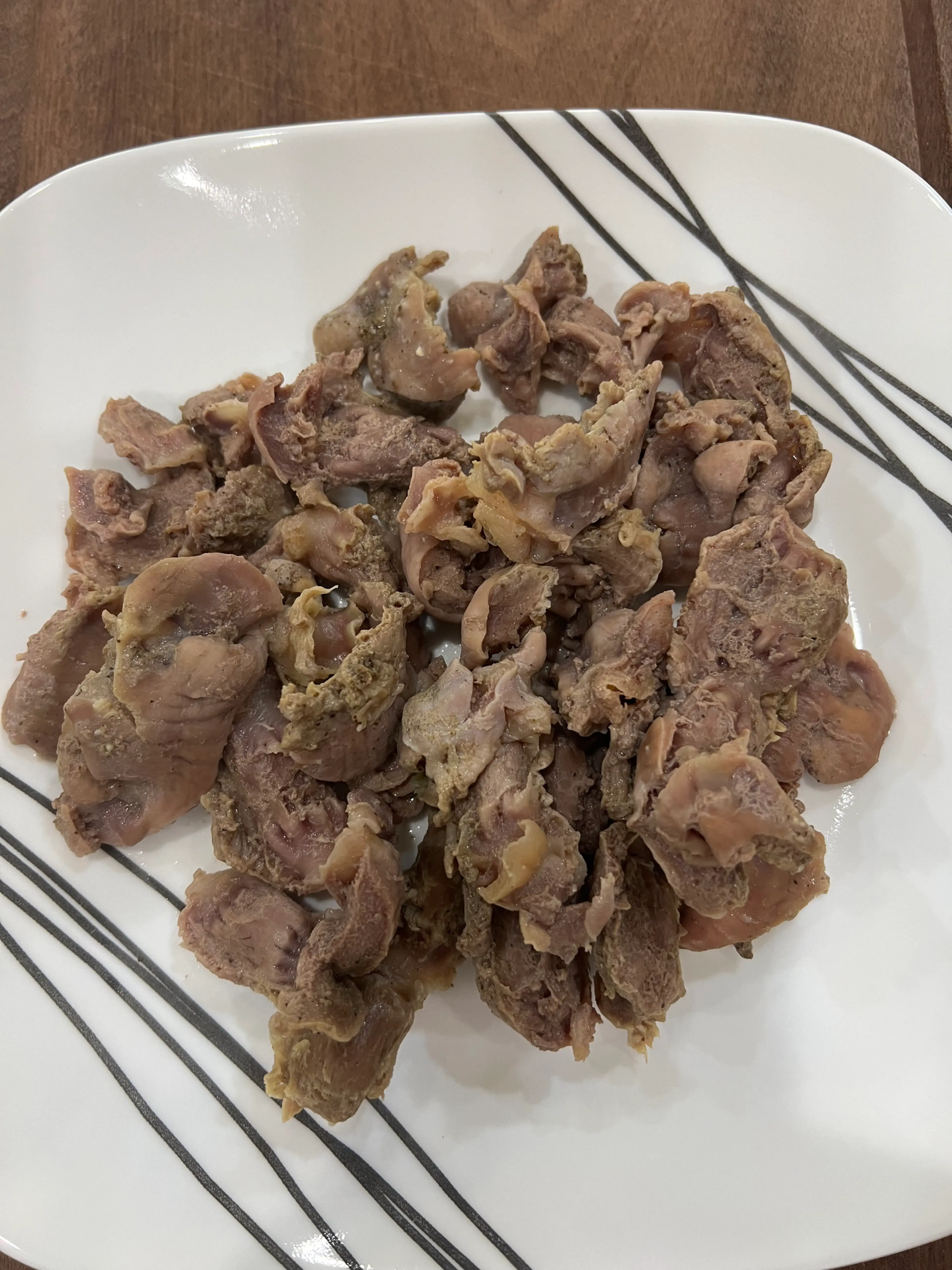 Pressure Cooker Gizzards