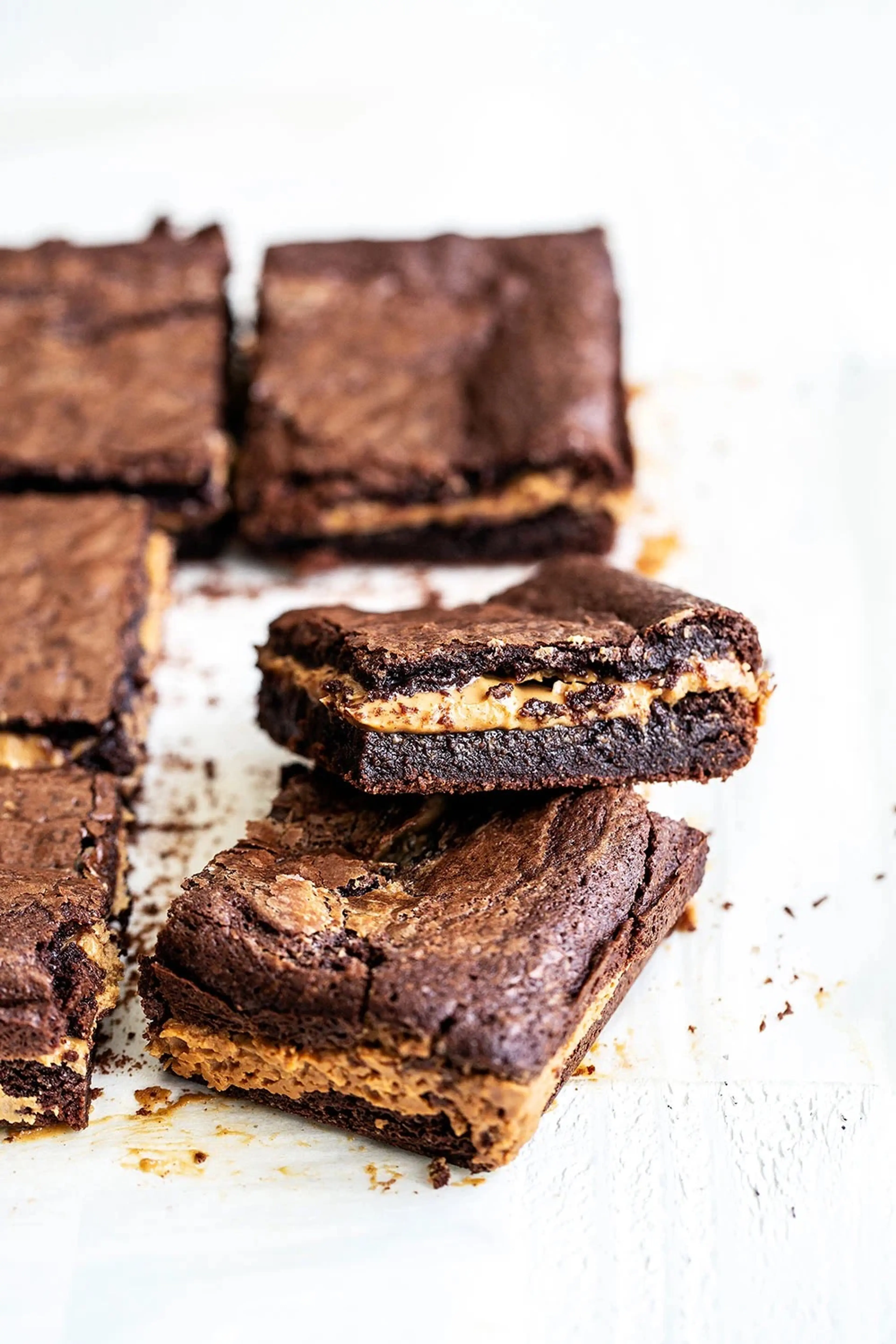 How to make Peanut Butter Stuffed Brownies