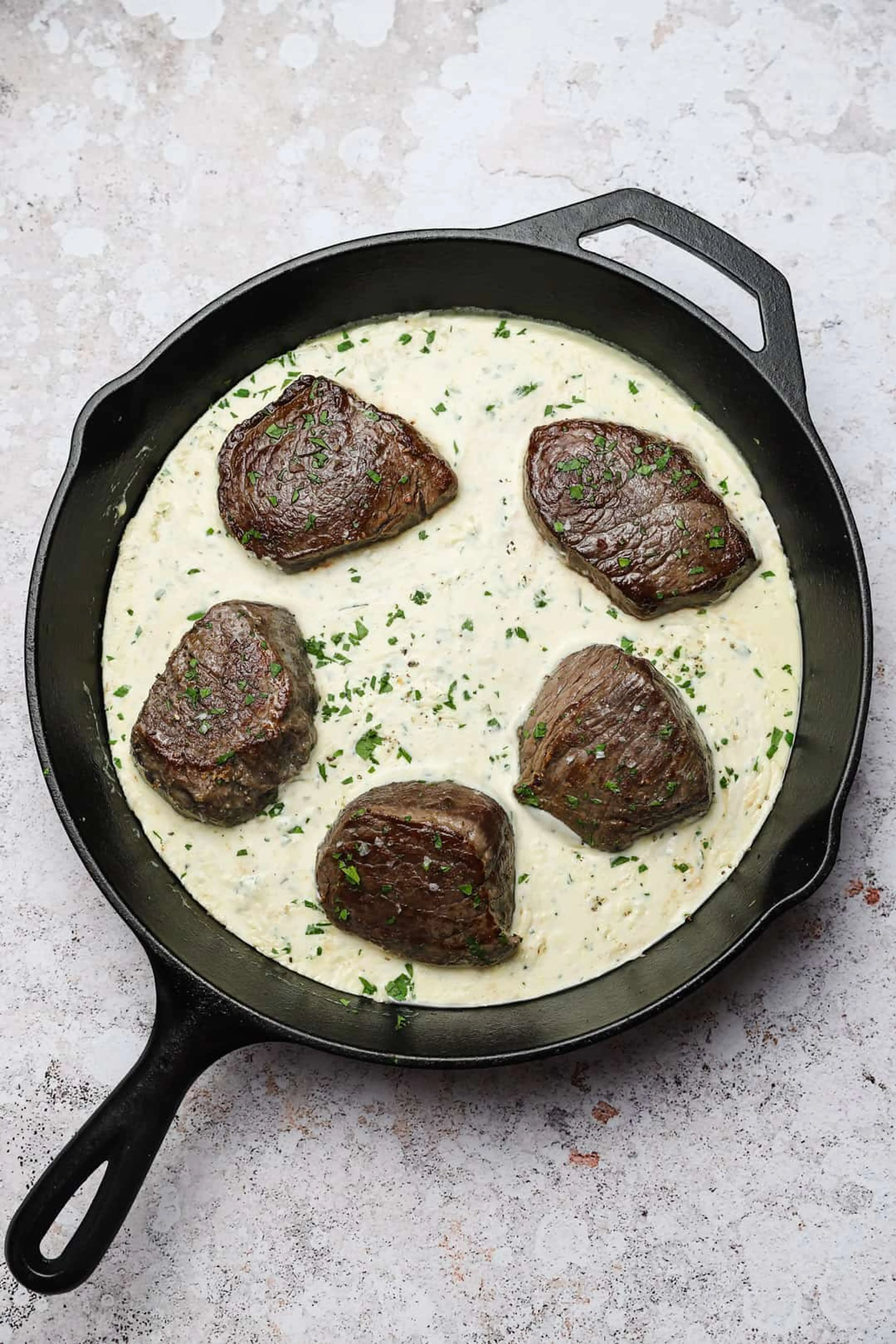 25-Minute Gorgonzola Cream Sauce (For Steak!)