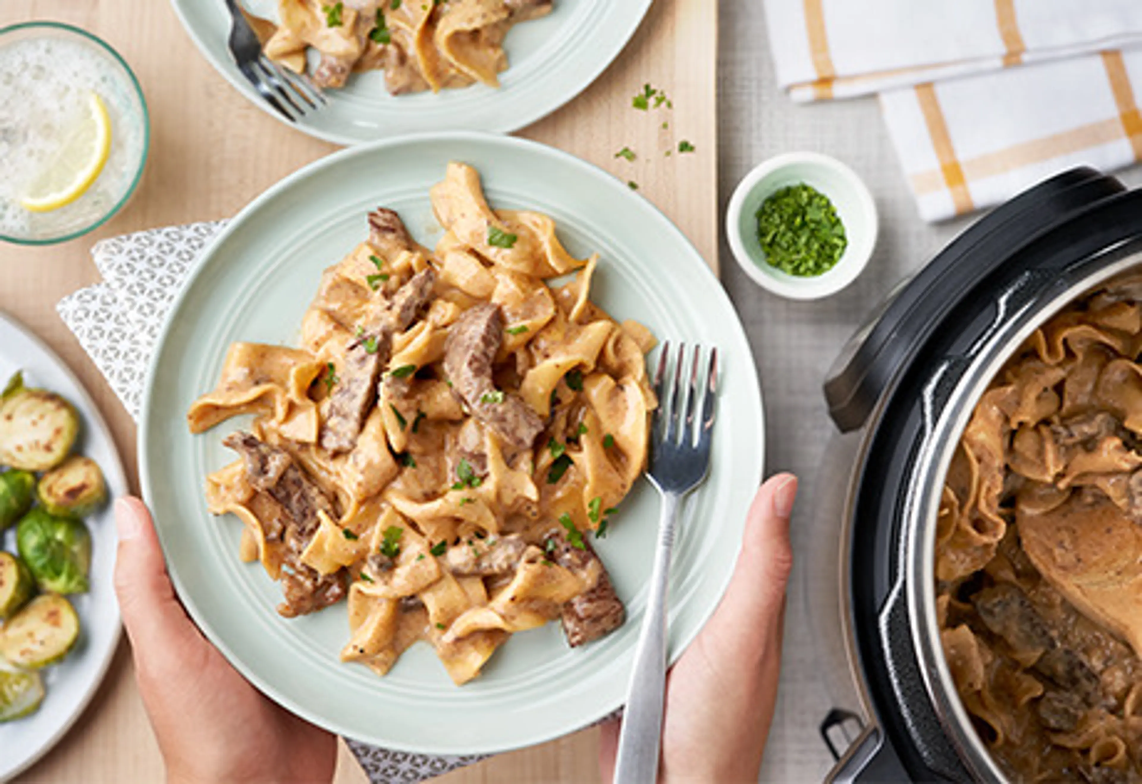 Instant Pot® Easy Beef Stroganoff