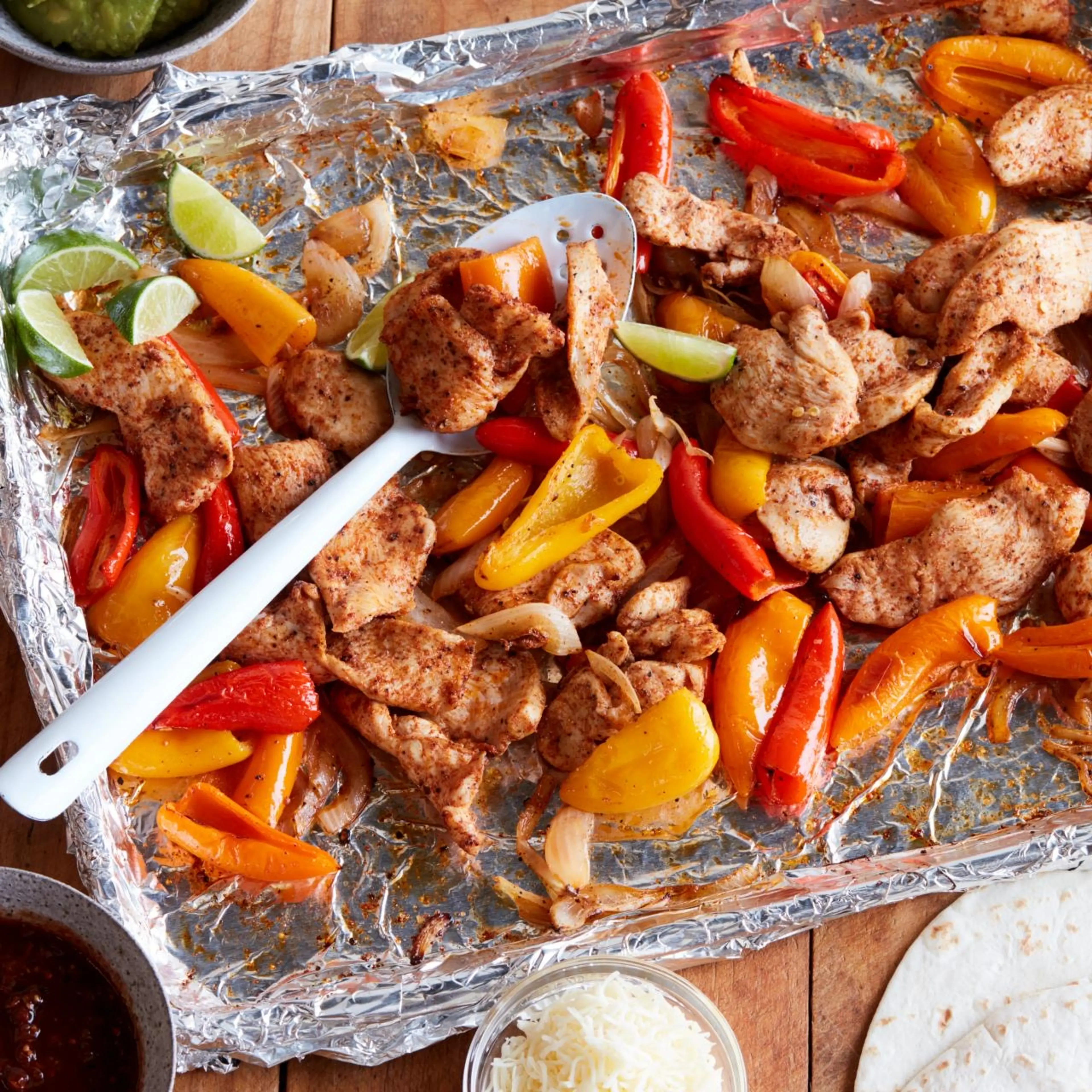 Sheet Pan Chicken Fajitas