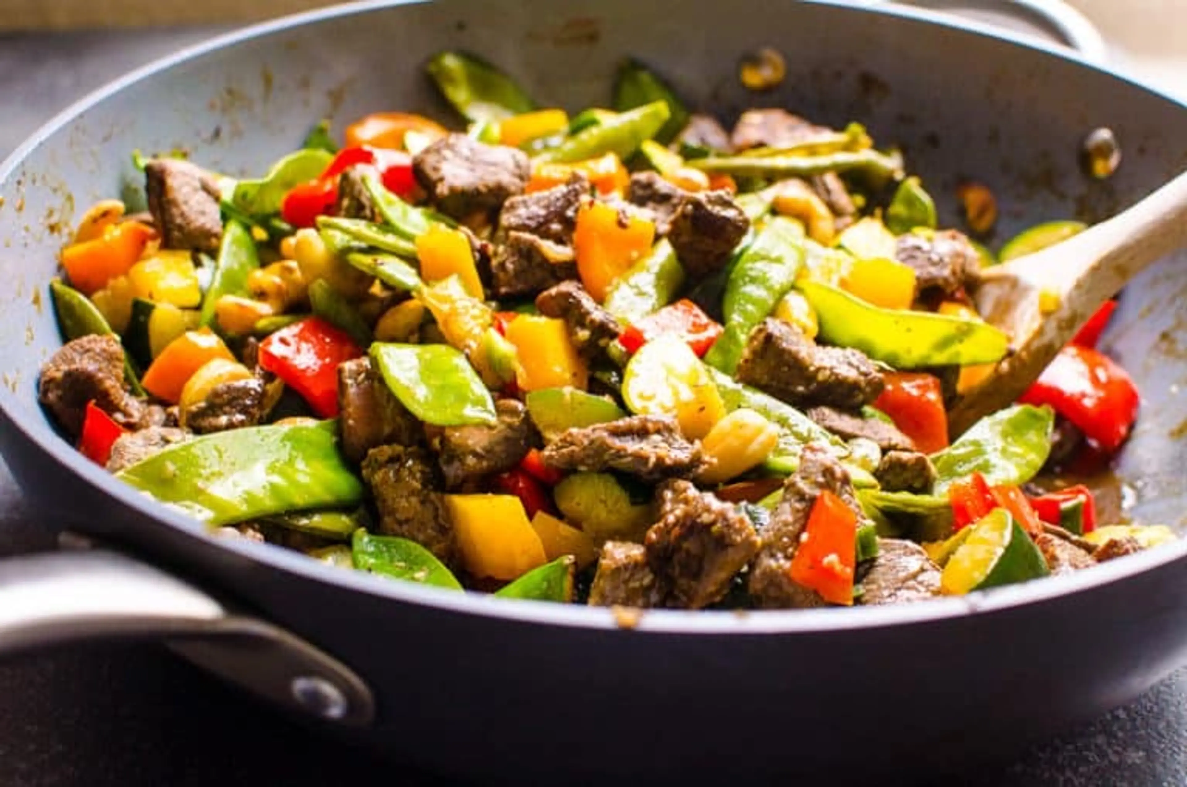 Beef And Cashew Stir Fry