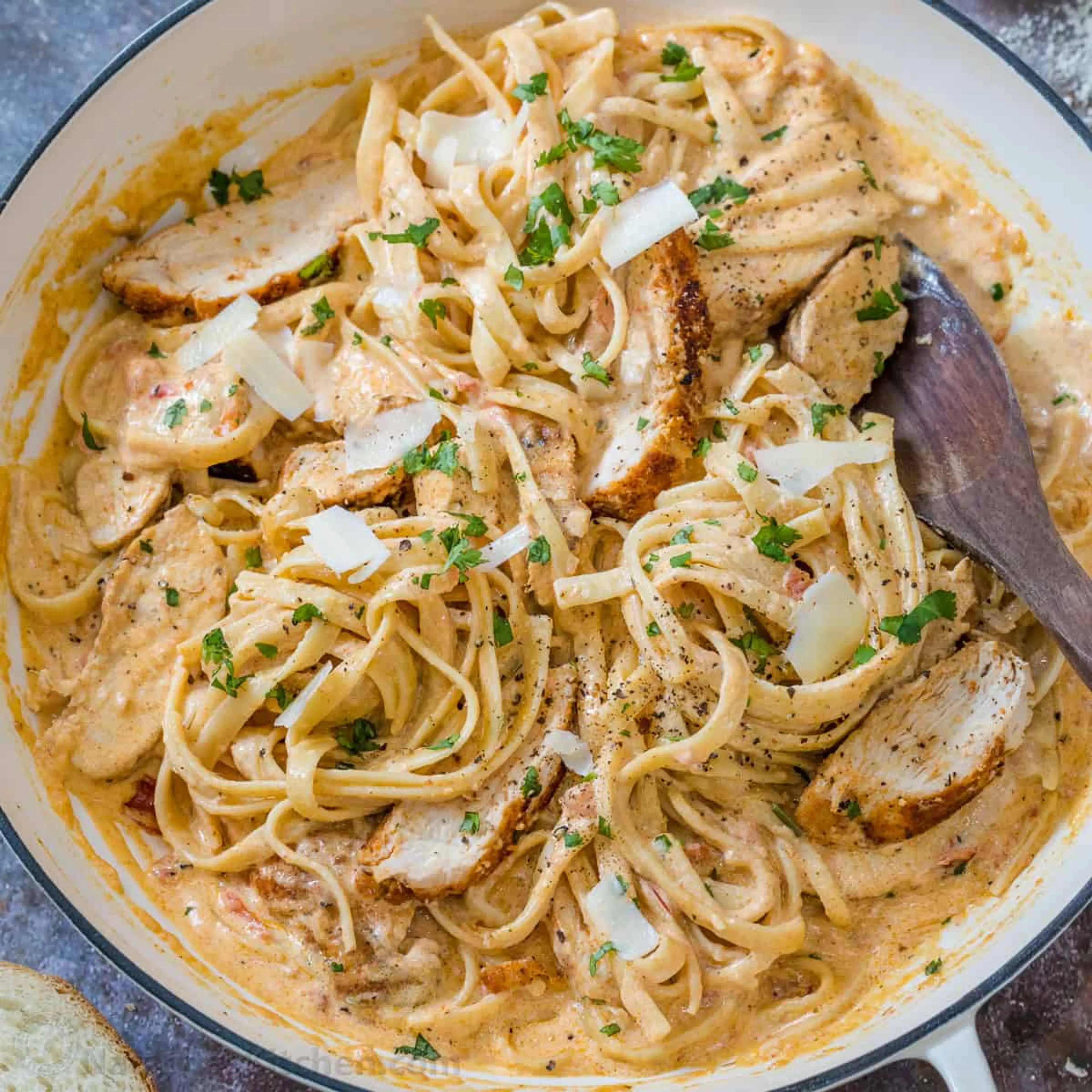 Creamy Cajun Chicken Pasta