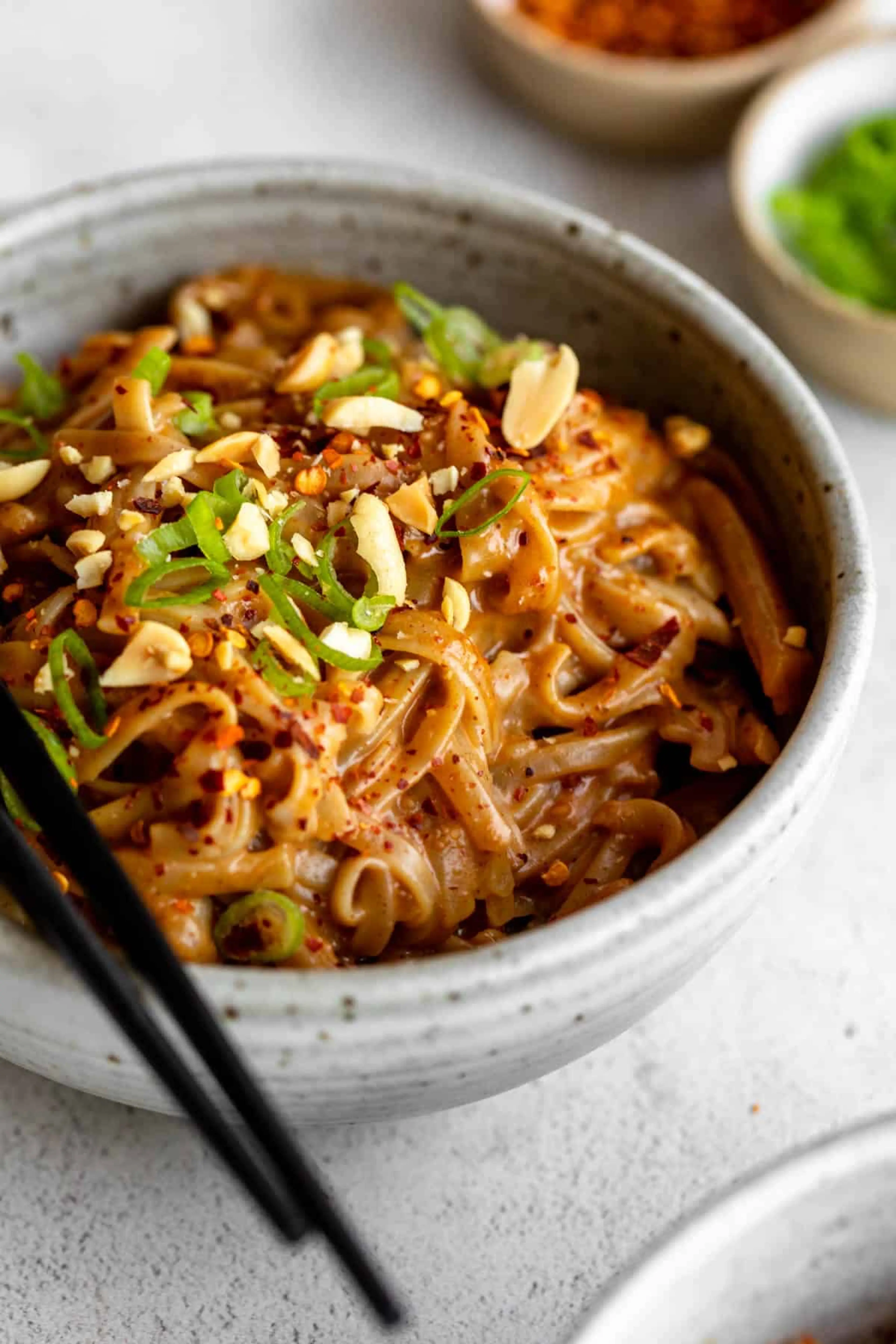 Spicy Peanut Butter Noodles