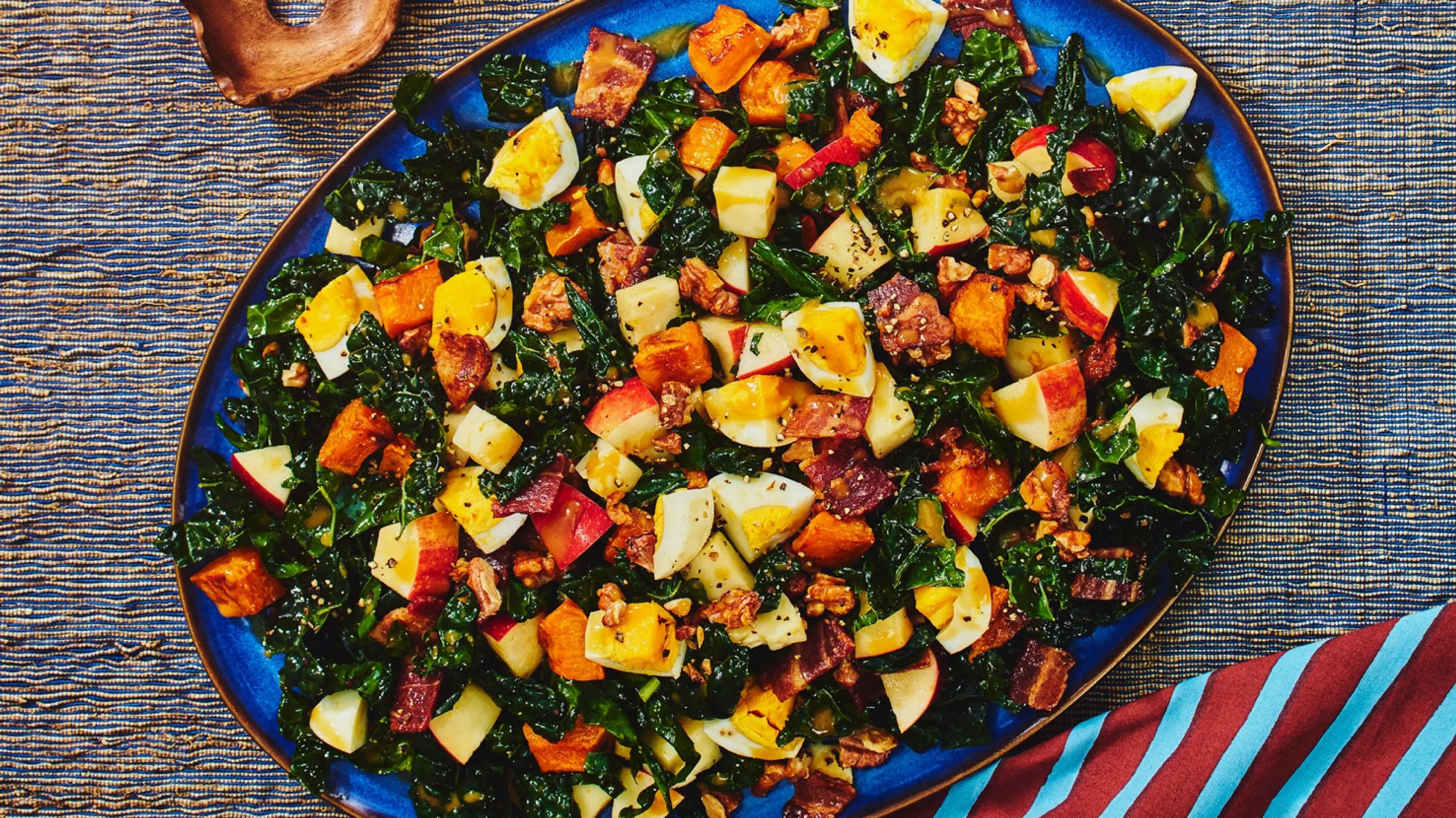 Maple-and-Bacon Fall Chopped Salad