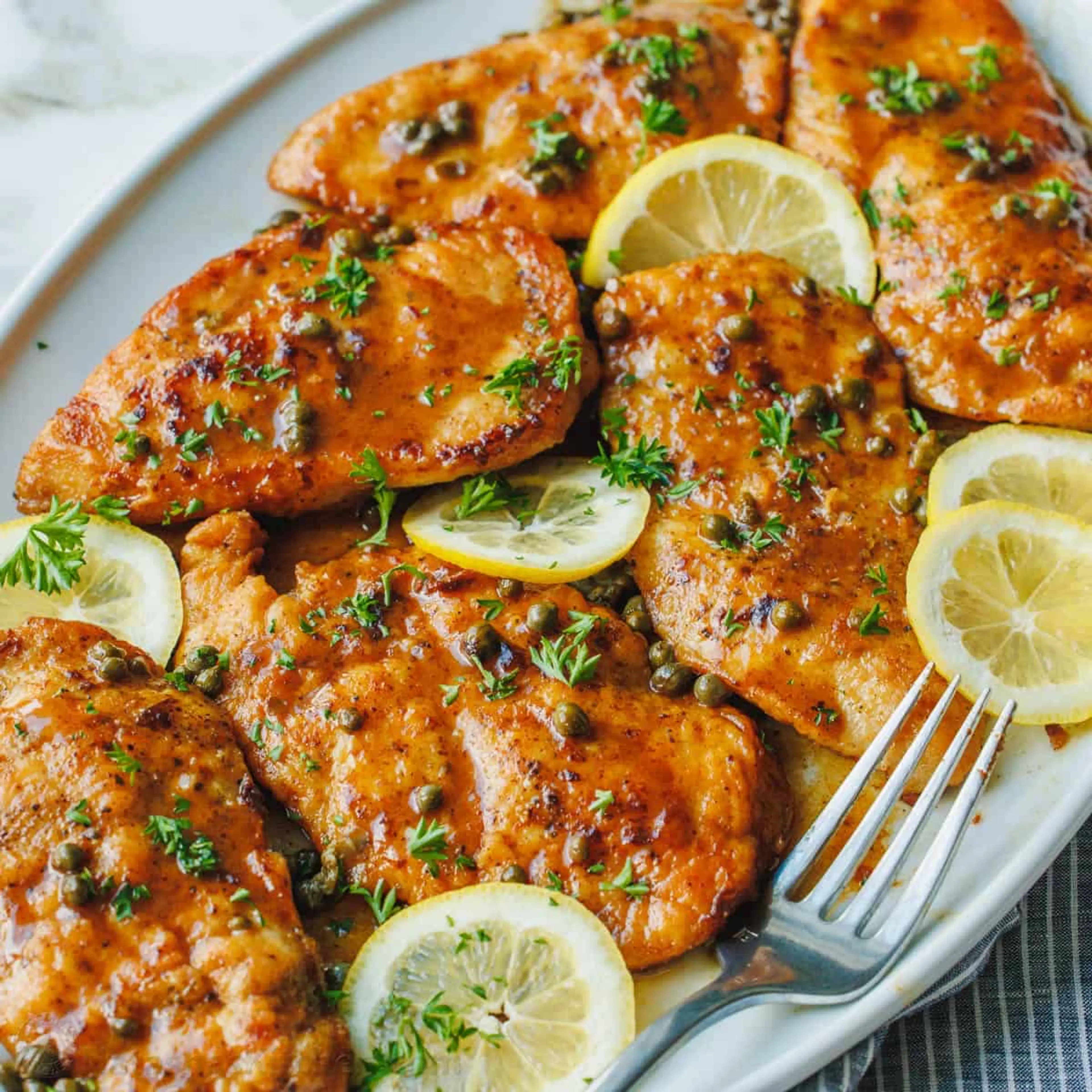 Chicken Piccata Recipe (VIDEO)