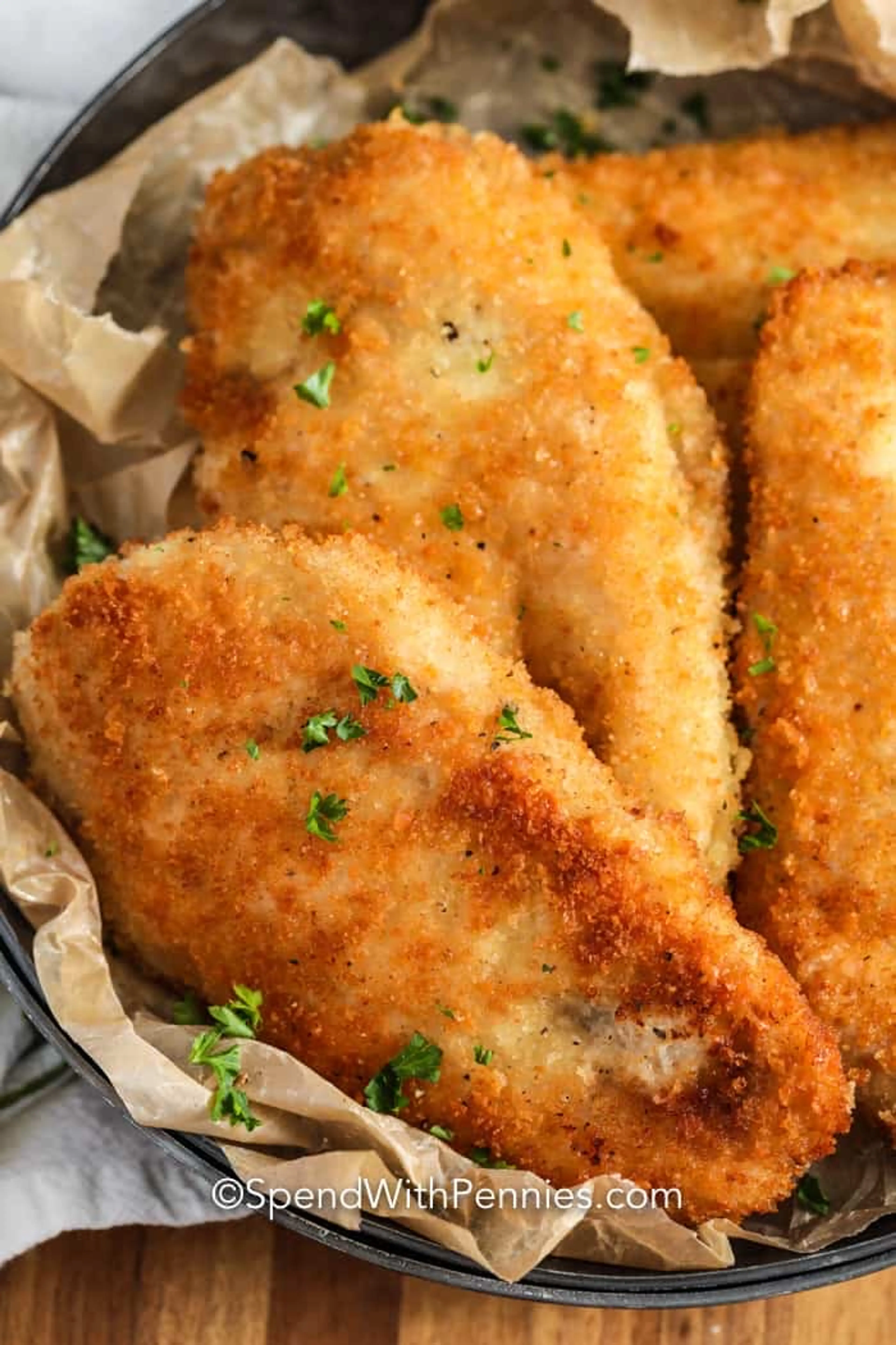 Crispy Chicken Cutlets