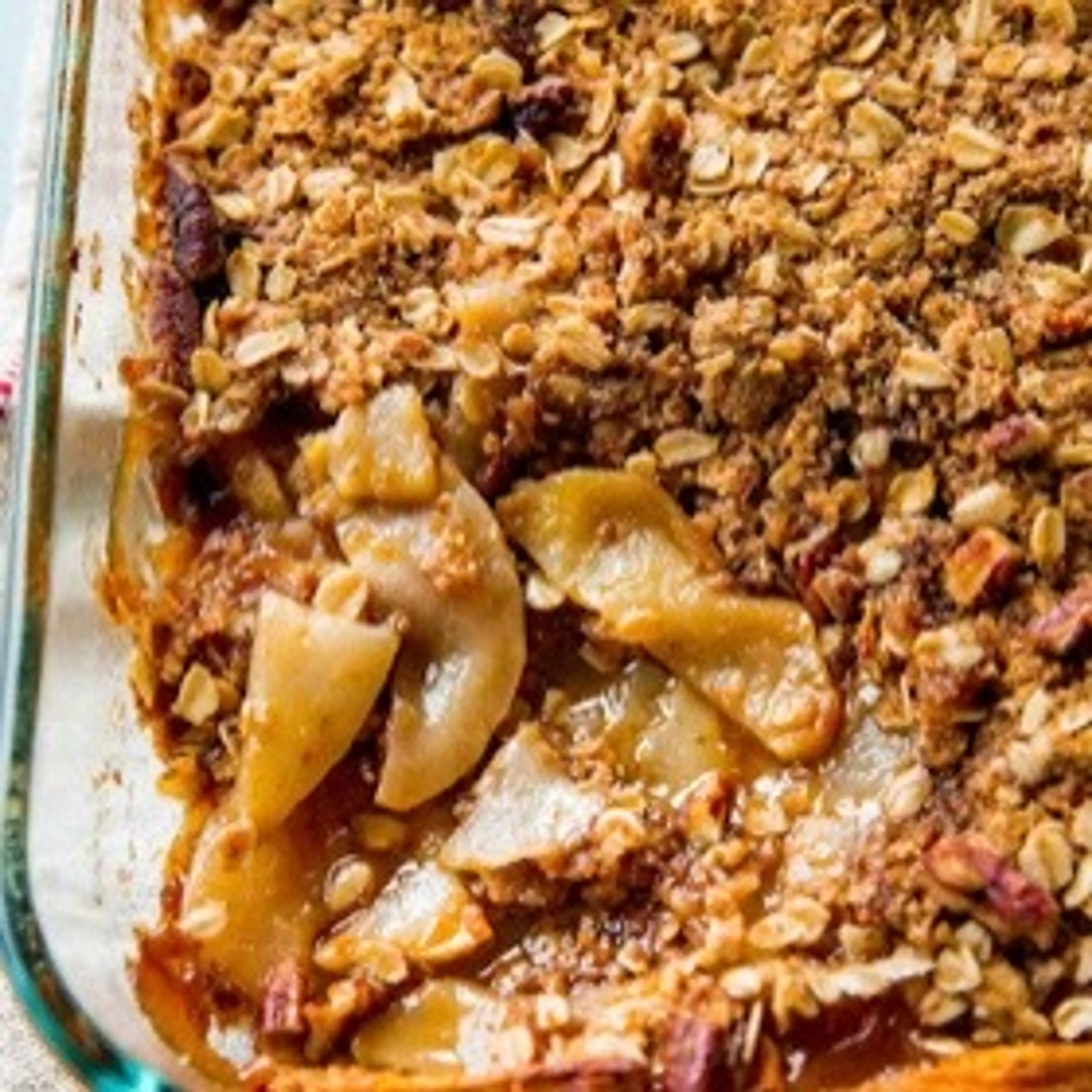 Cinnamon Apple Pear Crisp