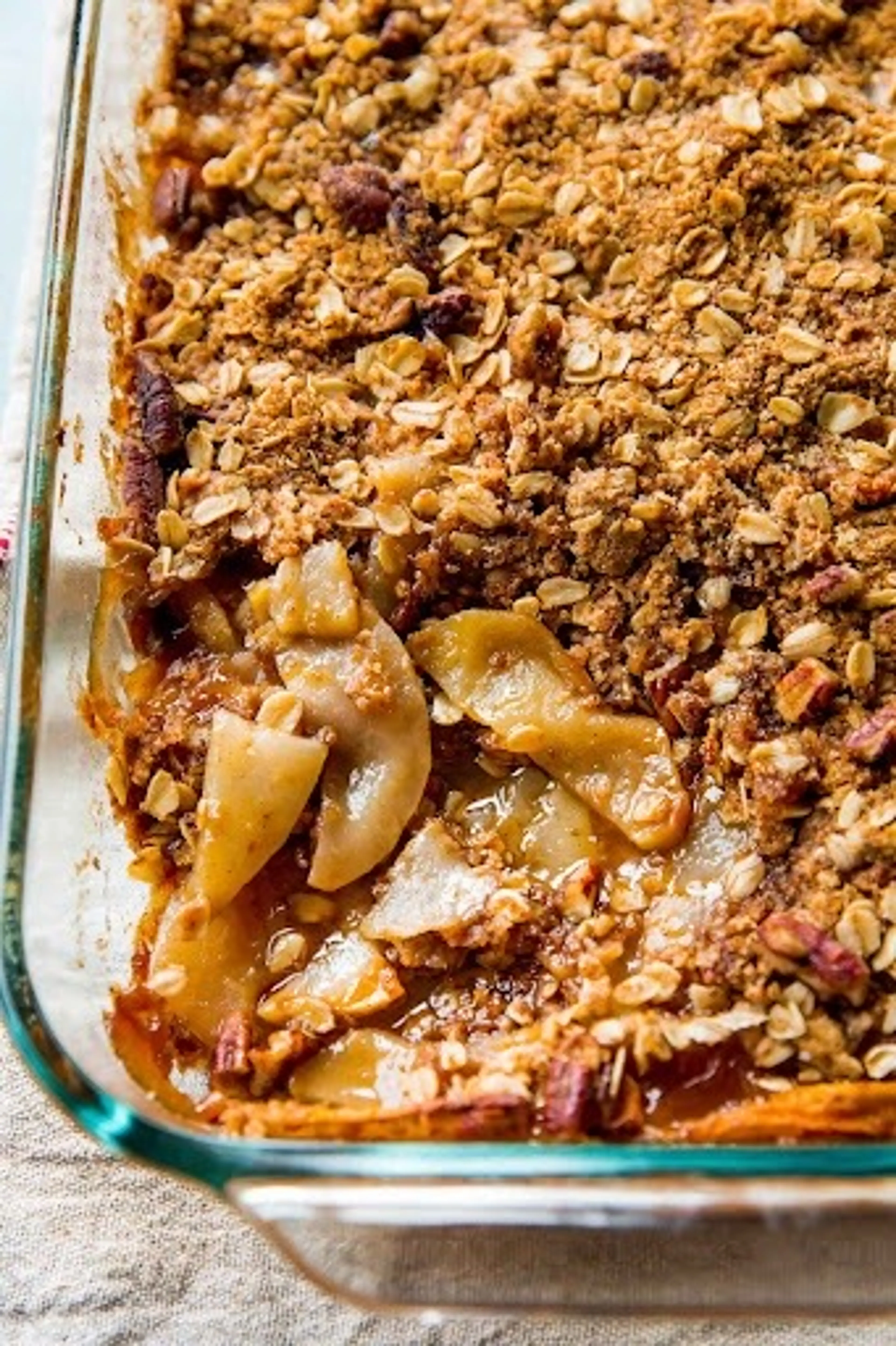 Cinnamon Apple Pear Crisp