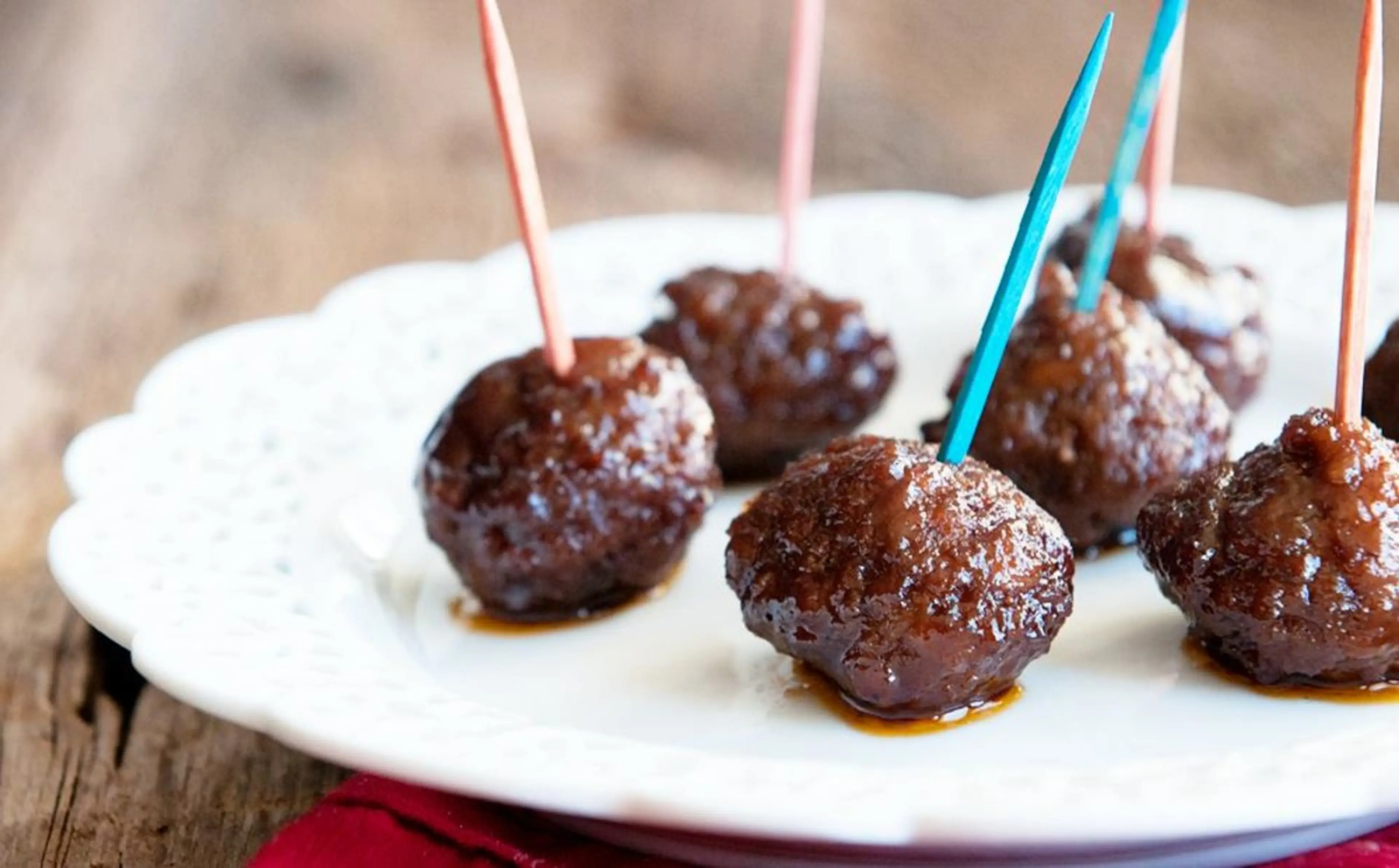 Meatballs - Grape Jelly and Chili Sauce