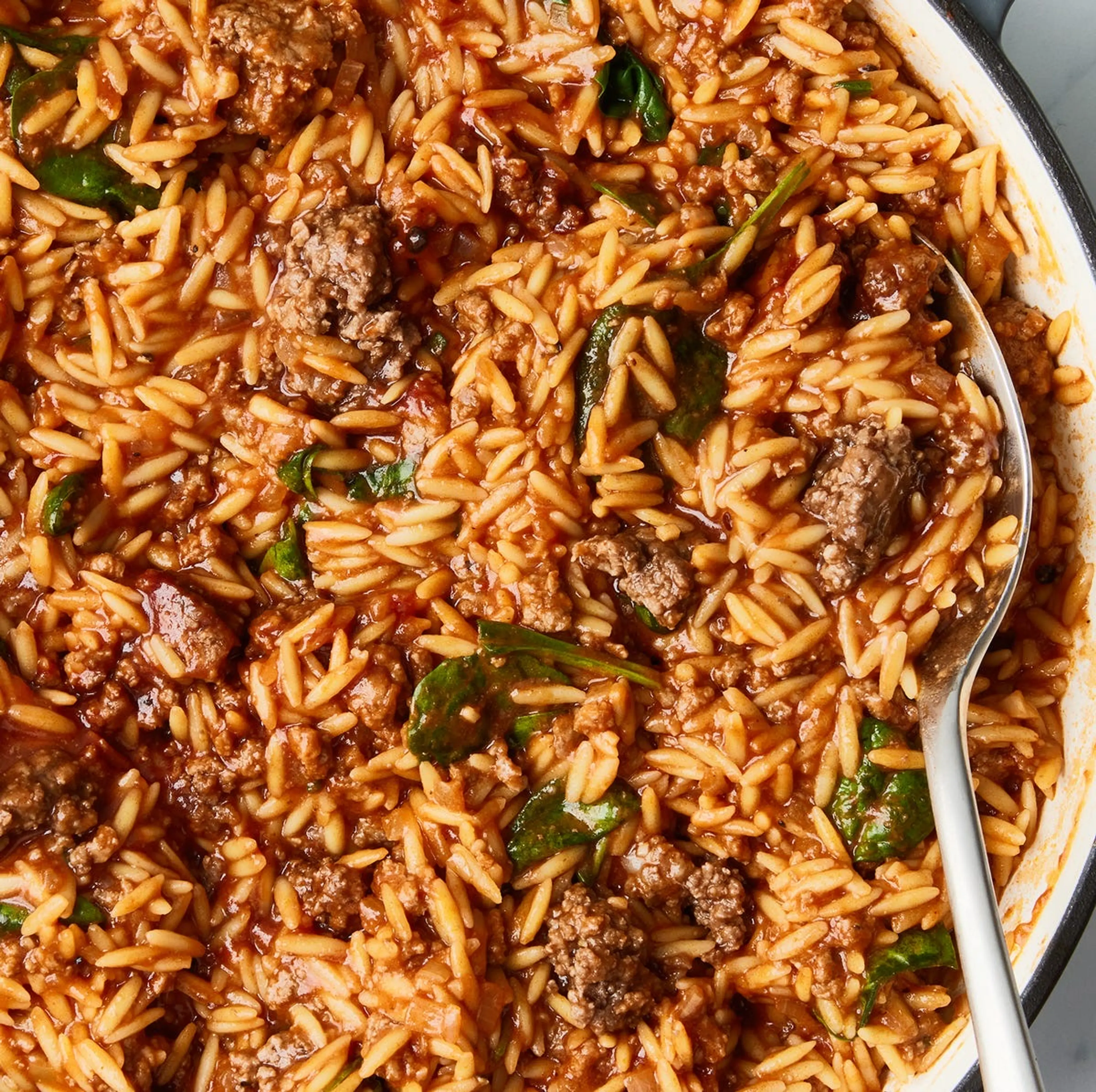 Sloppy Joe Orzo