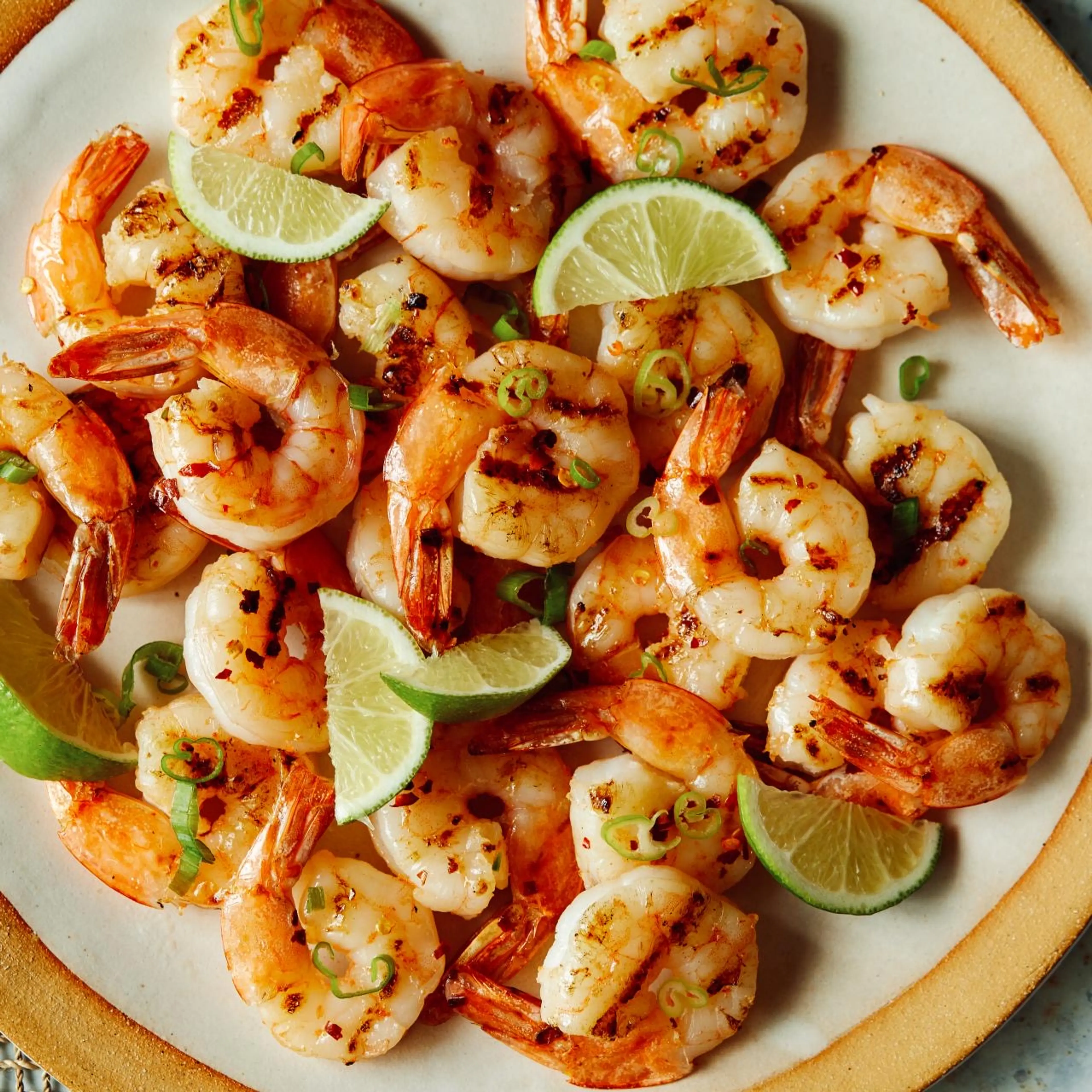 Coconut-Lime Marinated and Grilled Shrimp
