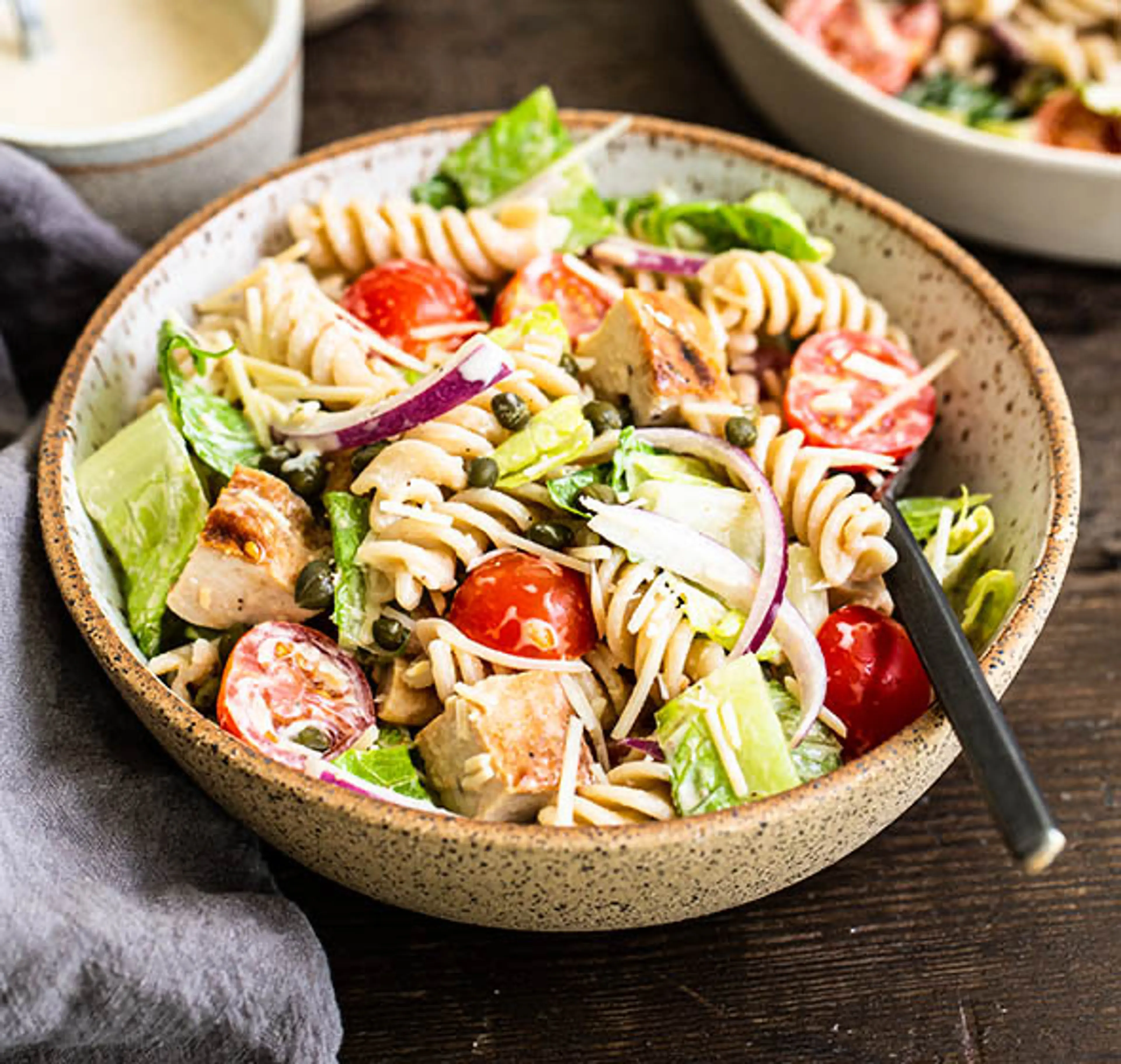 Chicken Caesar Salad Pasta