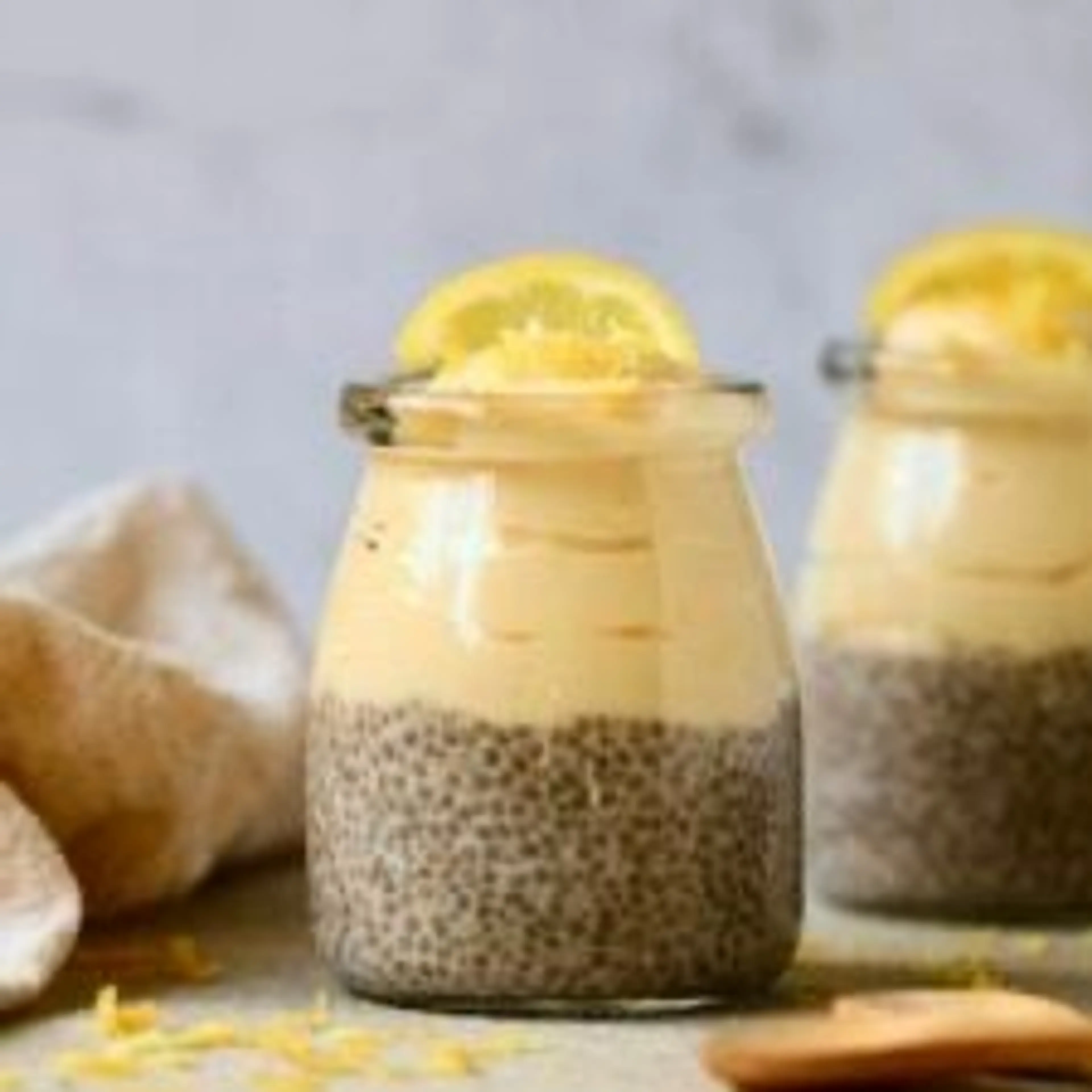 Lemon Vanilla Chia Pudding