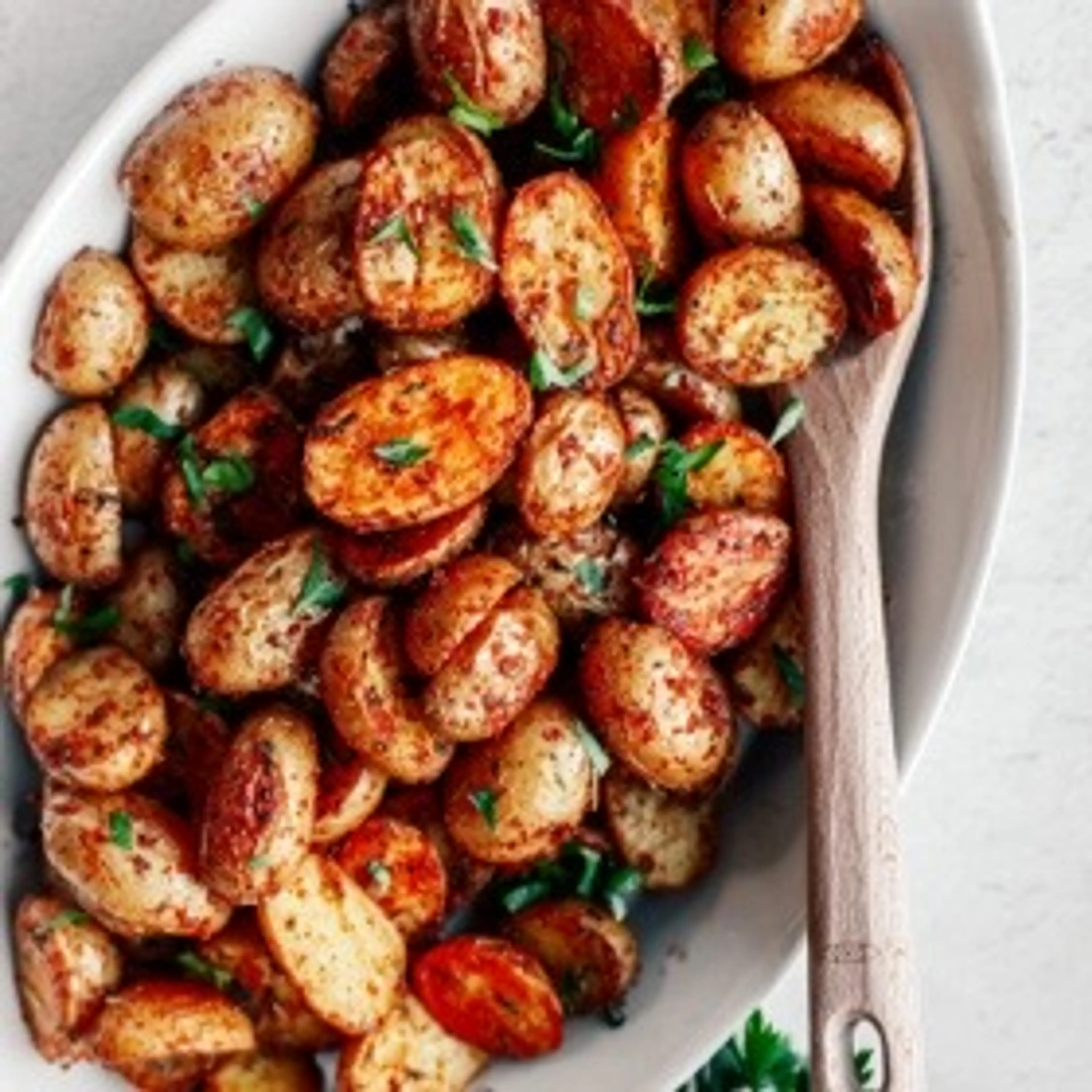 Crispy Roasted Mini Potatoes