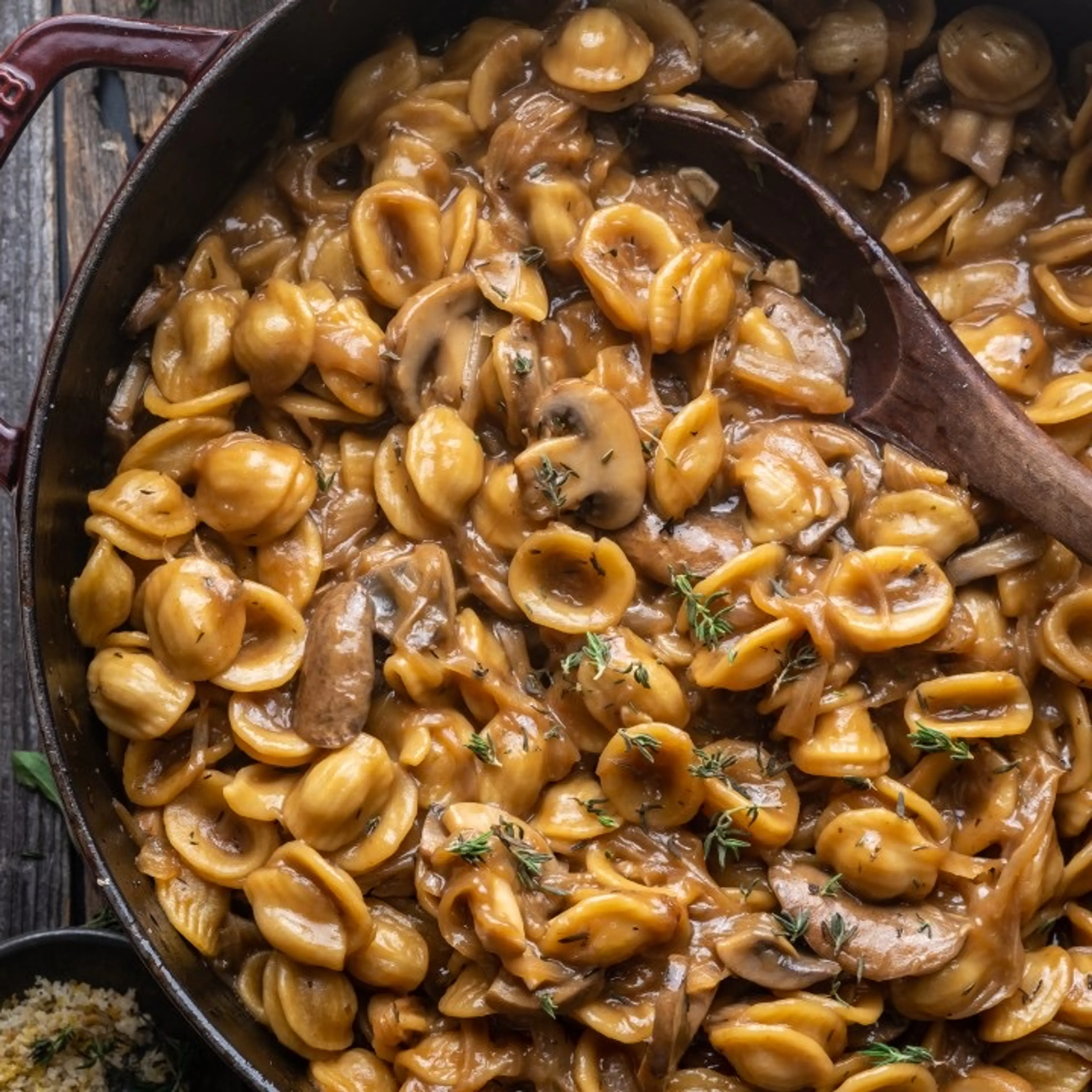 Kathleen’s One Pot French Onion Pasta