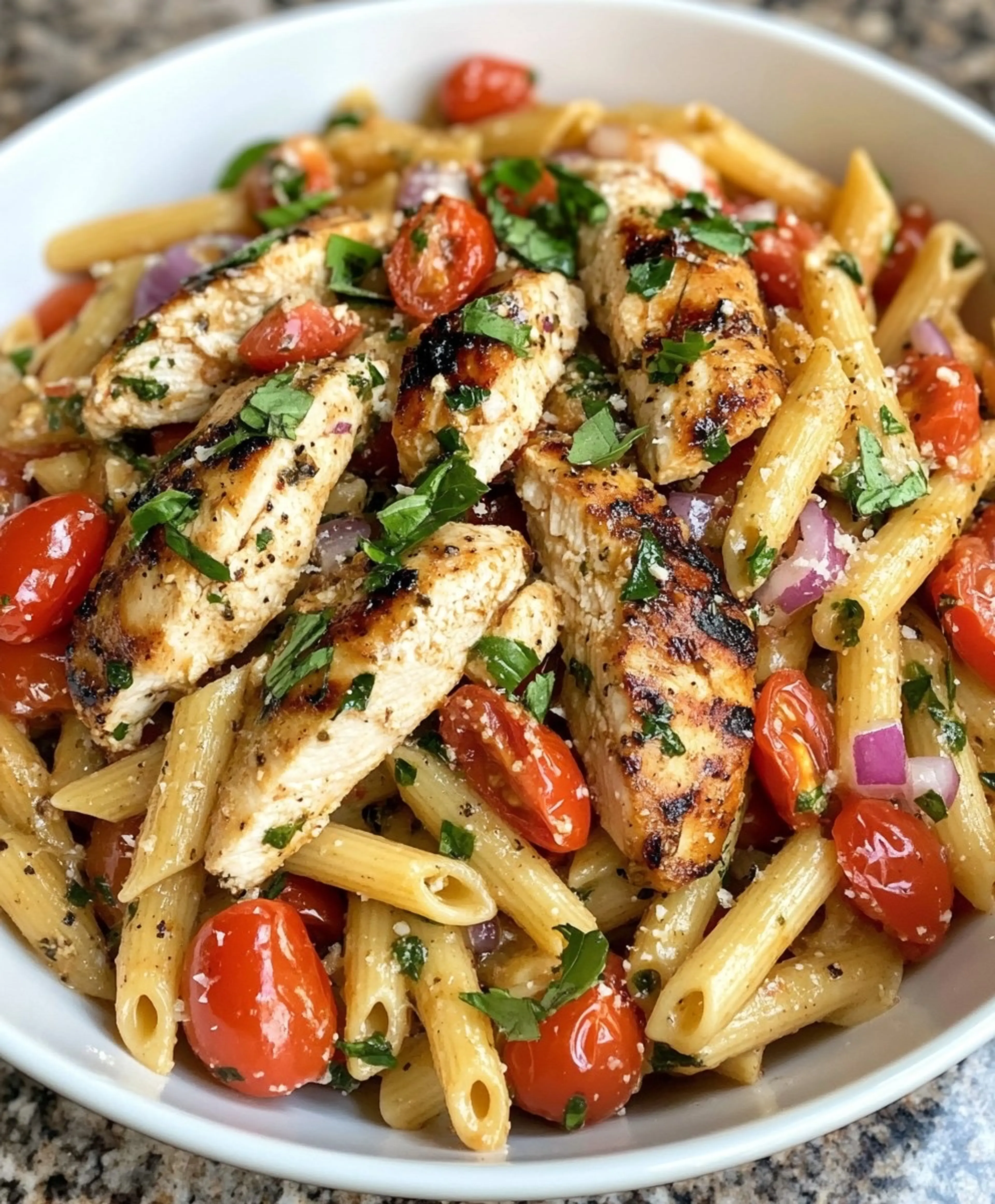 Bruschetta Chicken Pasta