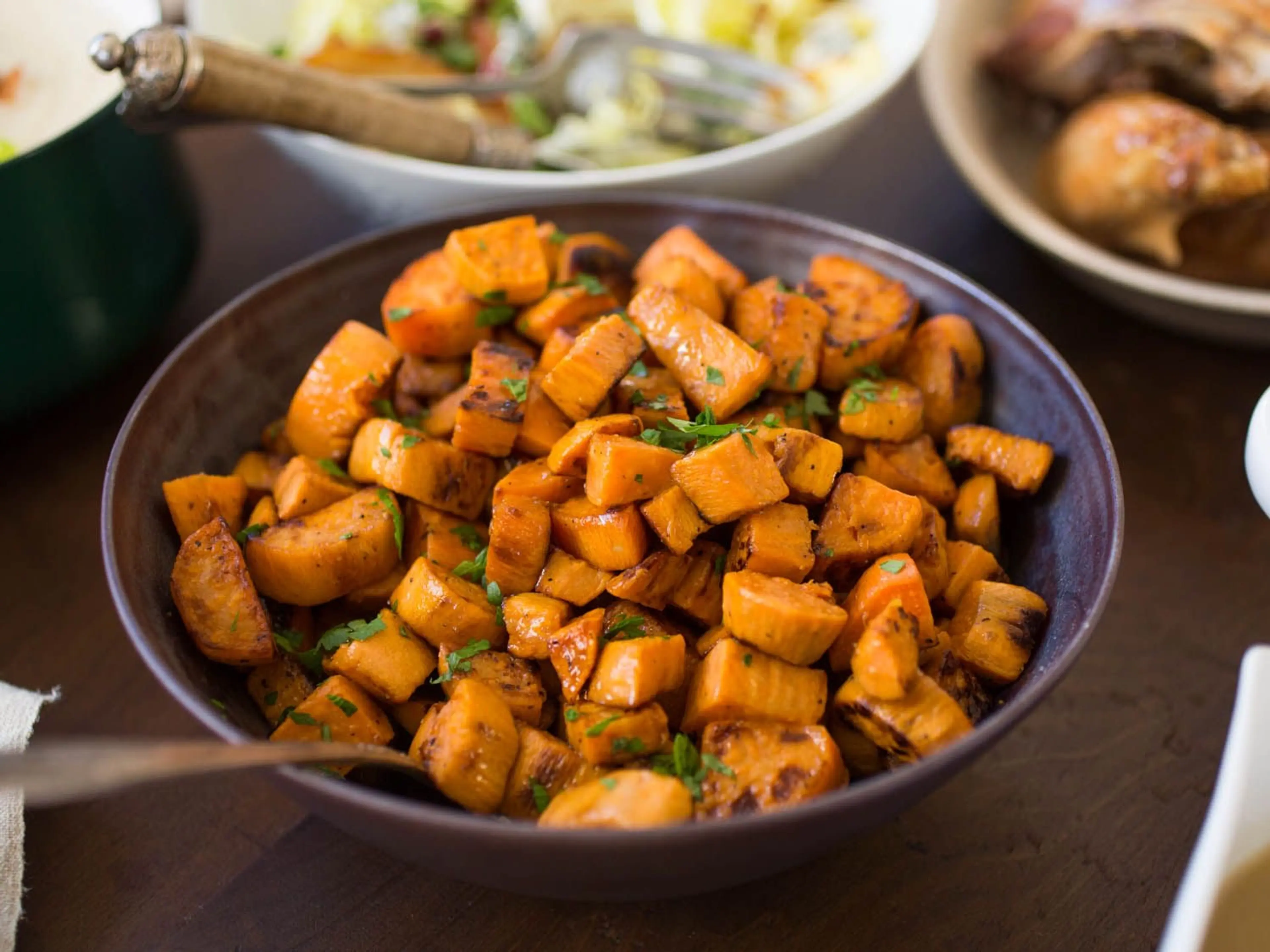 The Best Roasted Sweet Potatoes