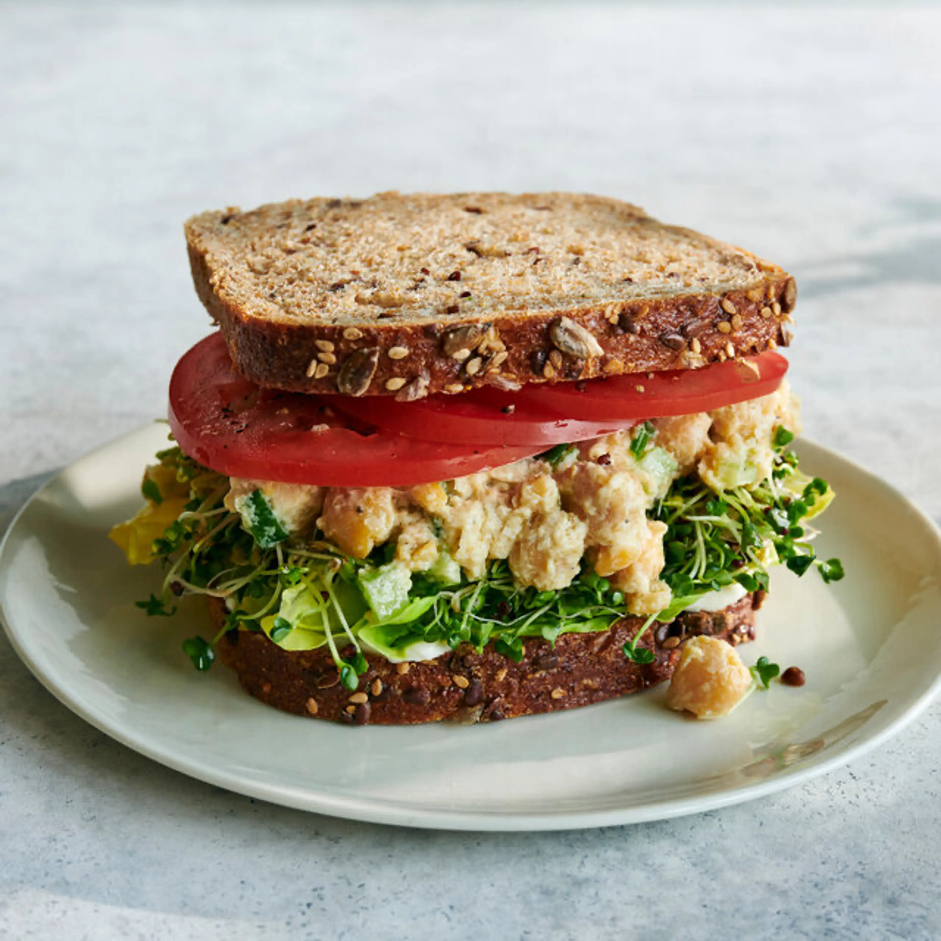 Chickpea Salad Sandwich