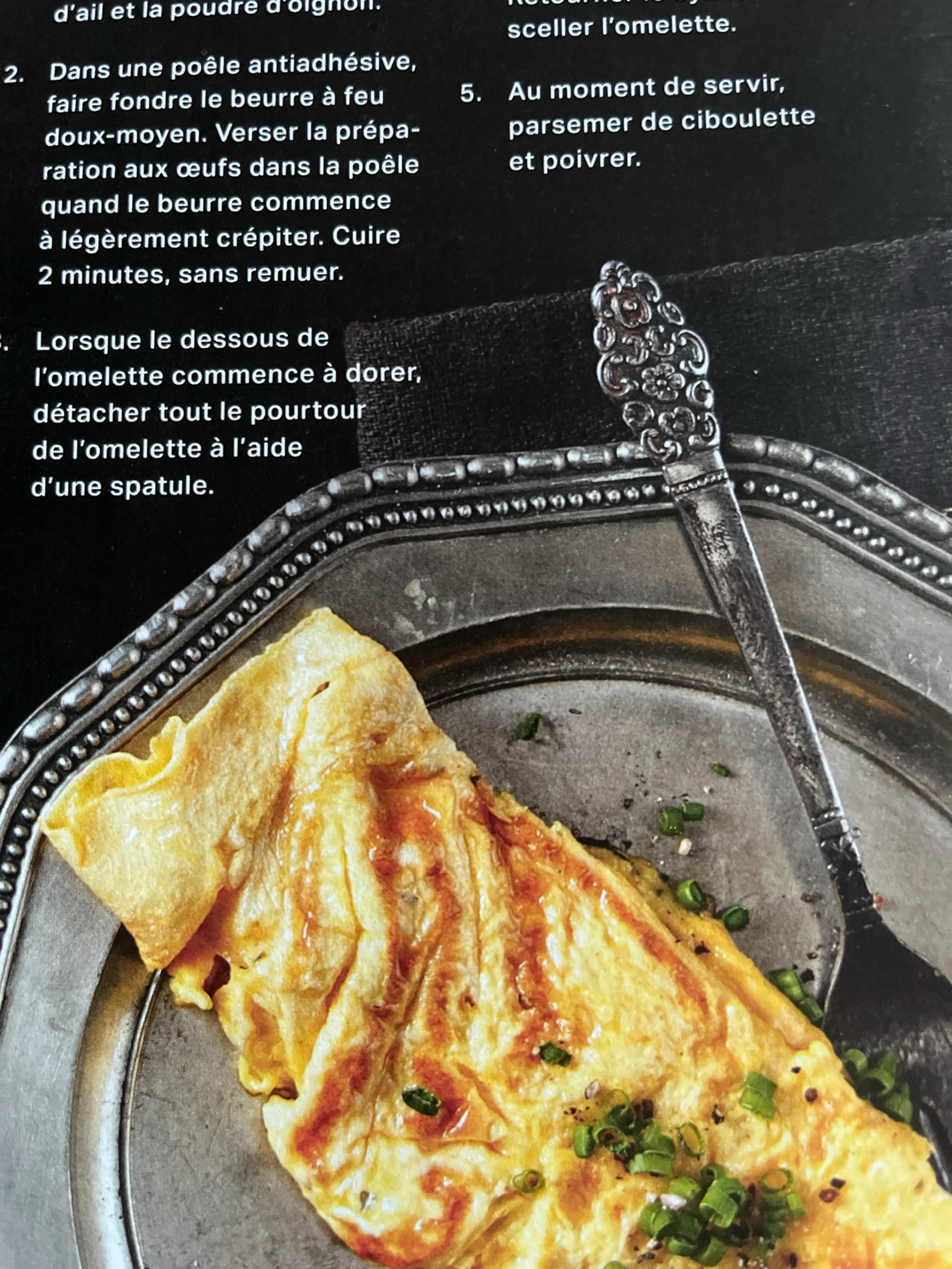 Mon omelette nature