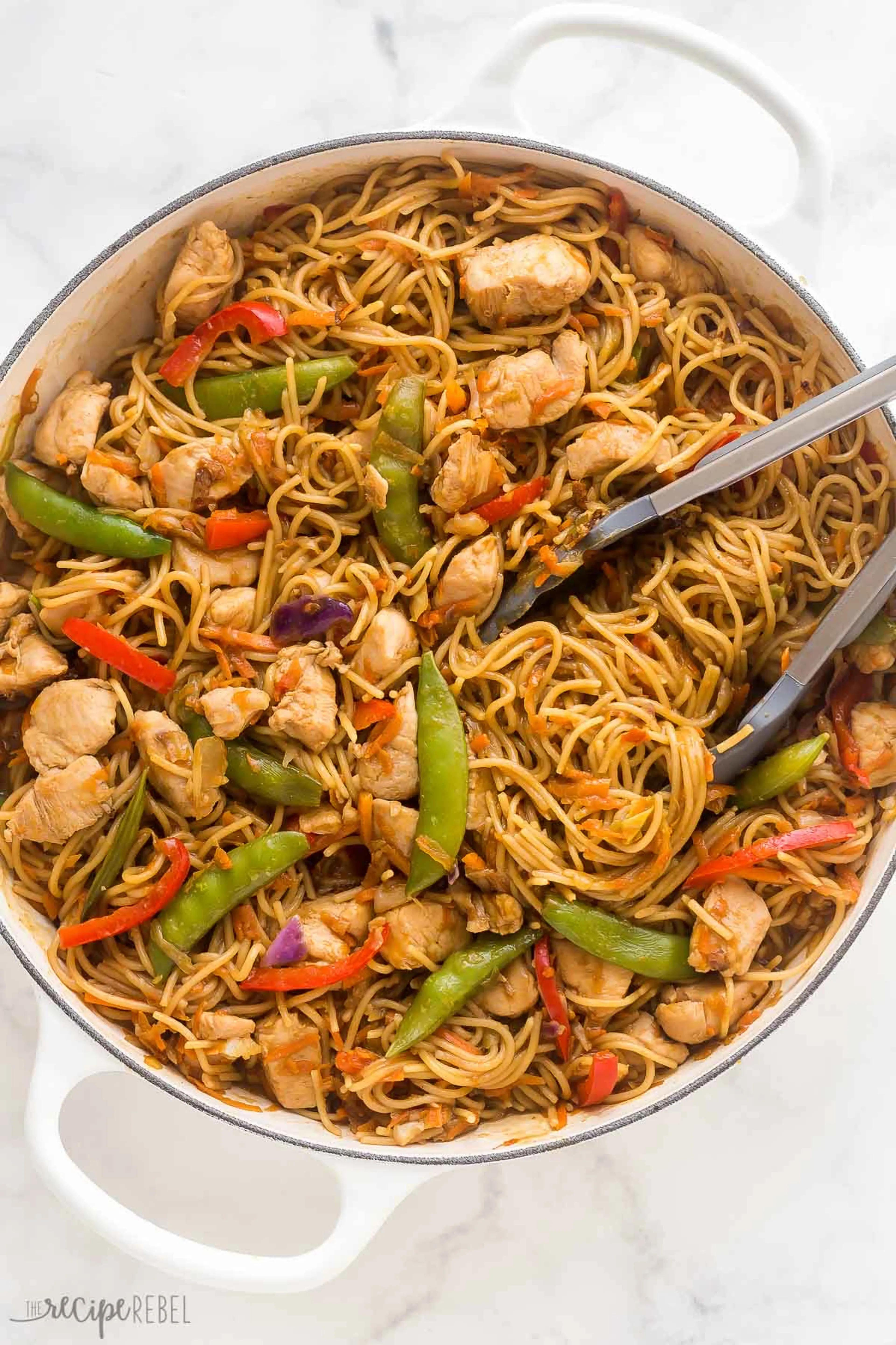 One Pot Chicken Chow Mein