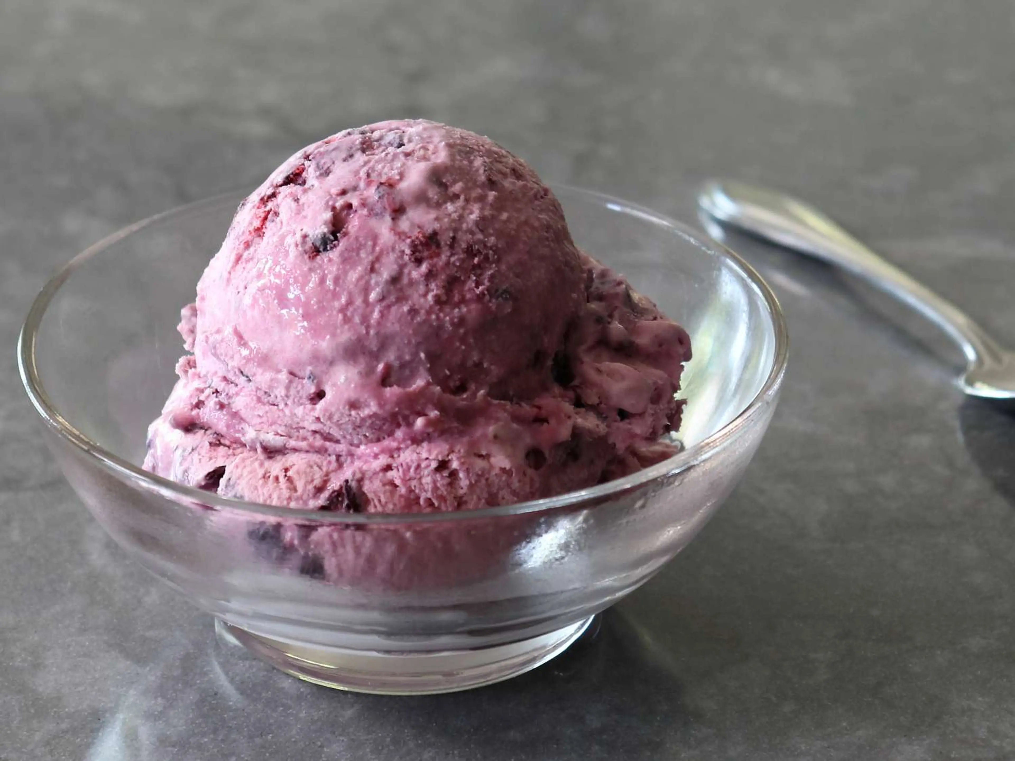 No-Churn Blackberry Ice Cream