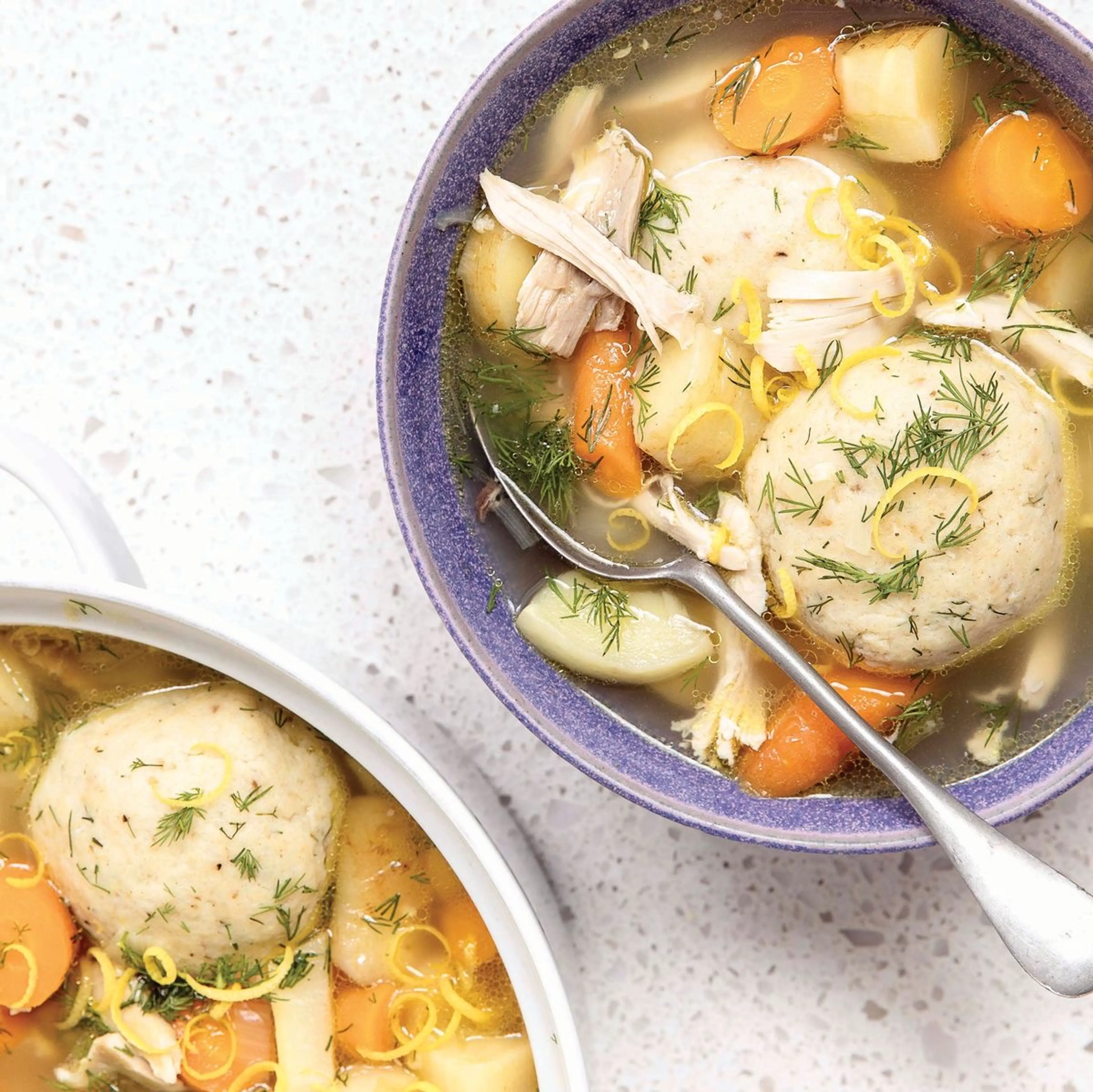 Jake Cohen's Roasted Chicken Matzo Ball Soup Is Perfect for